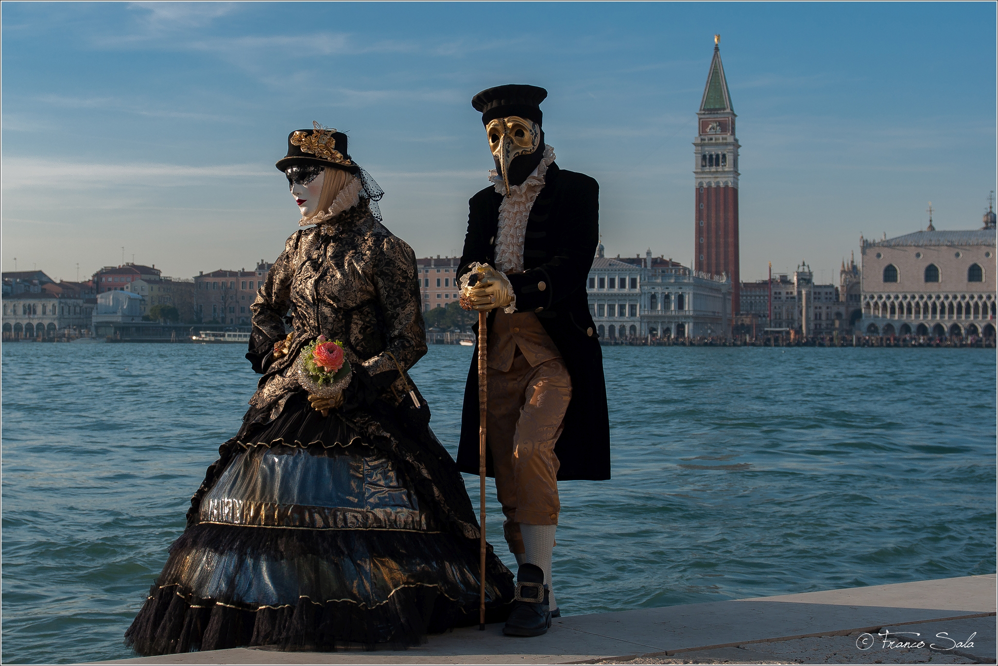 Maschere veneziane carnevale 2019