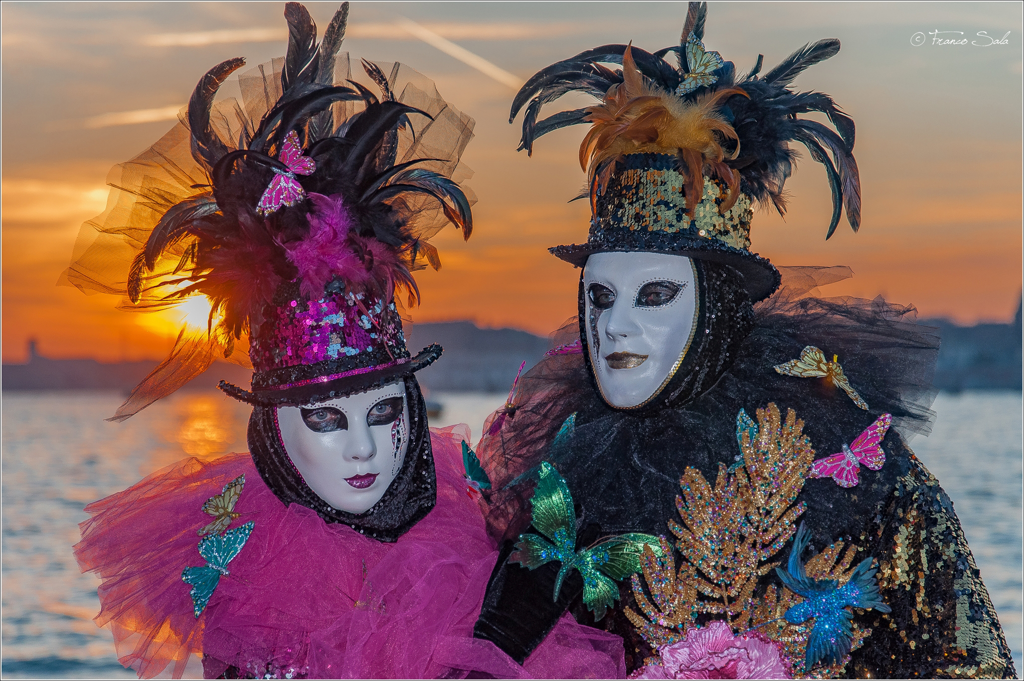 Maschere veneziane carnevale 2019