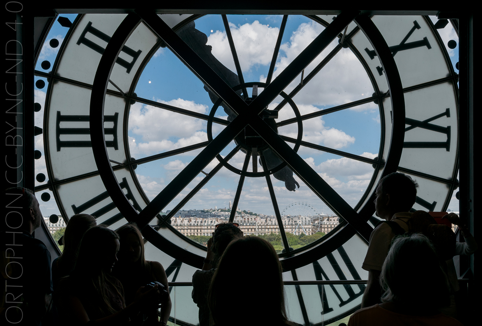 The clock of the Musée d'orsay