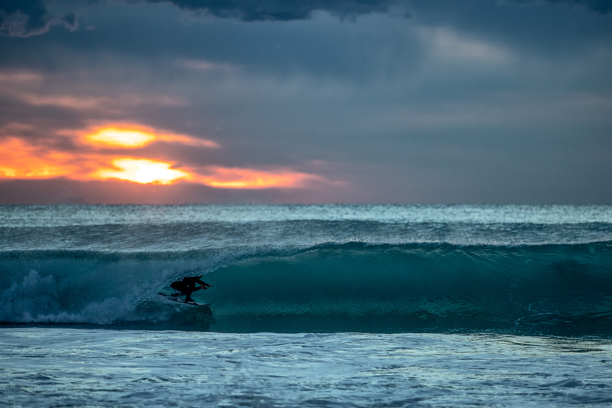 Sunset barrels