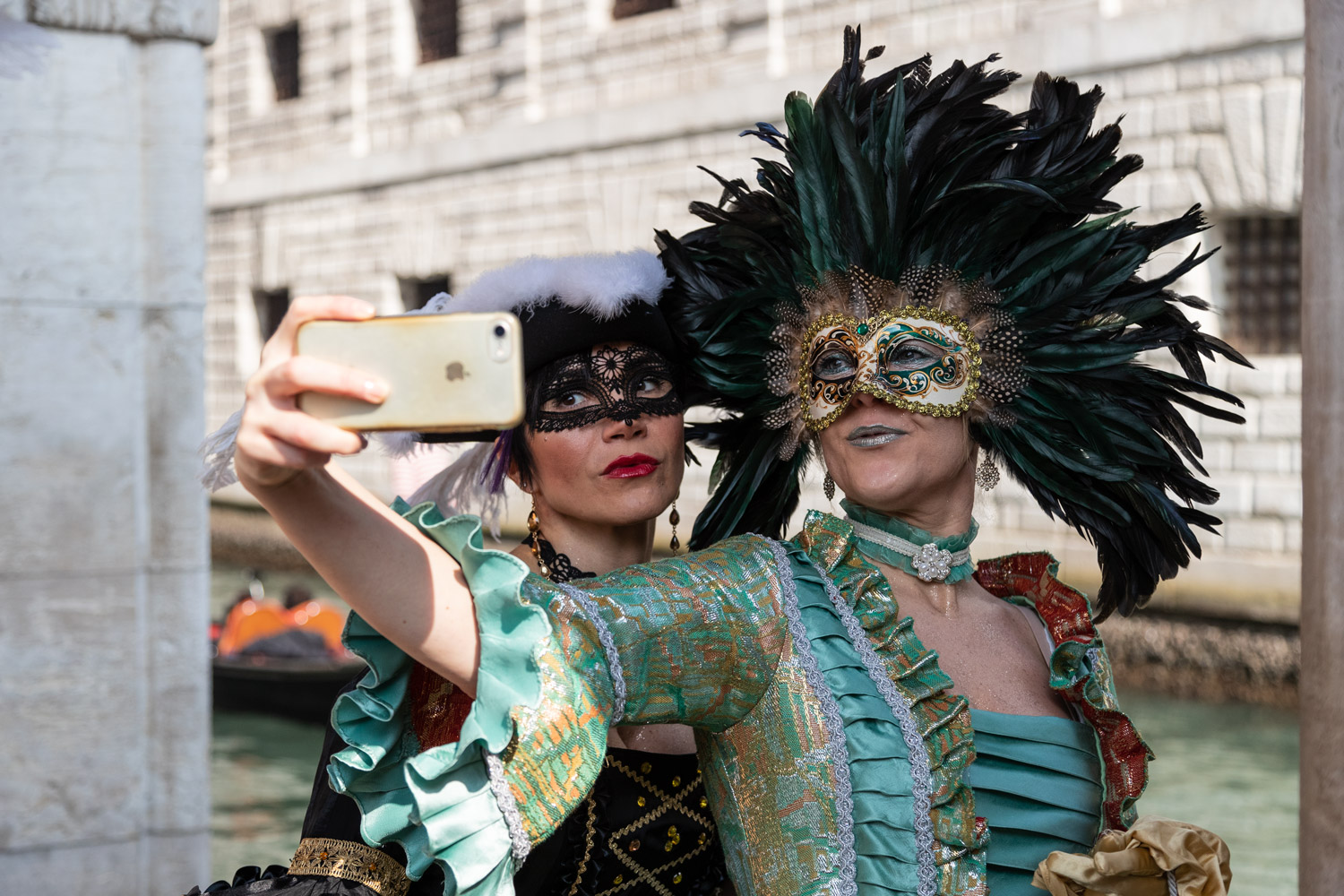 Venezia maschere di carnevale