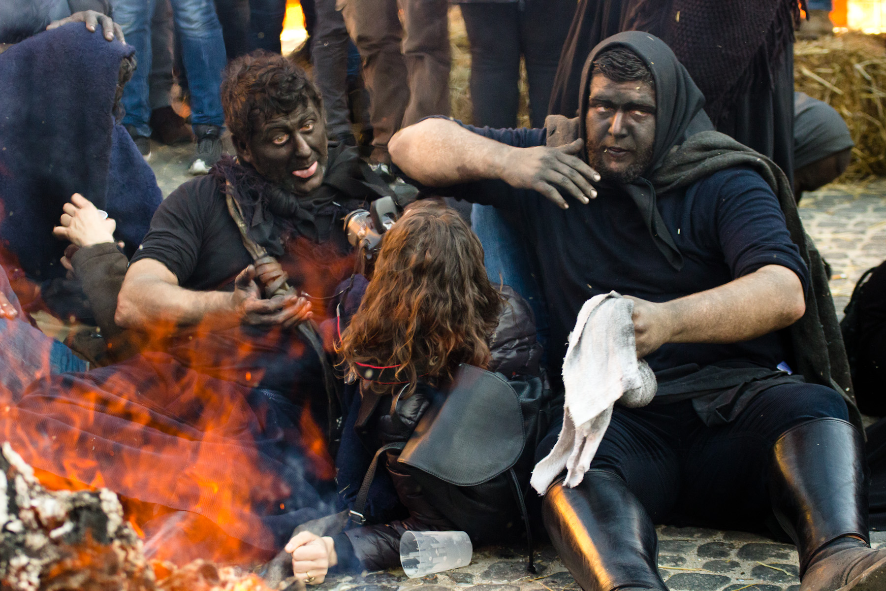 When you say "inside the action"