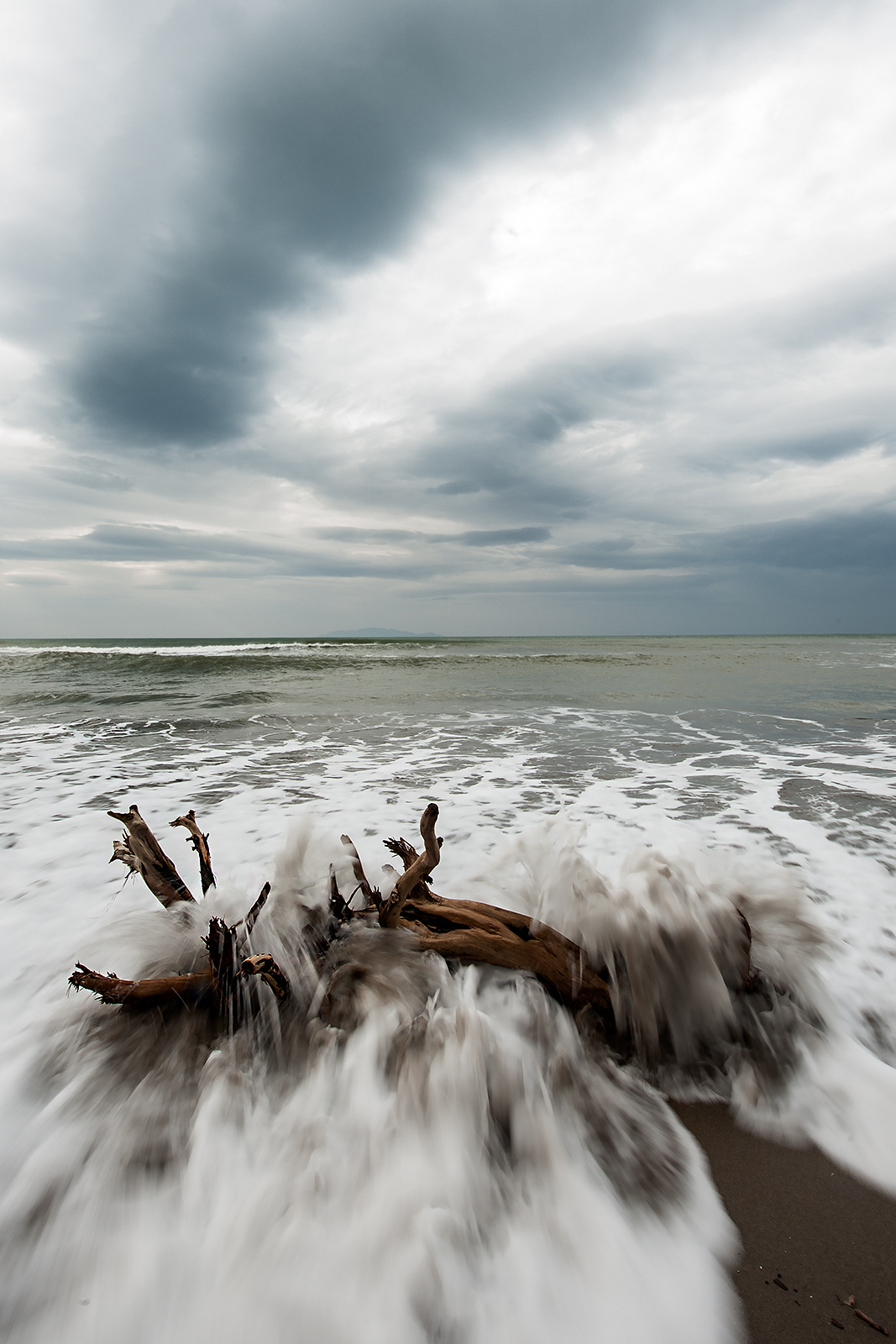 Mi sono bagnato i piedi....