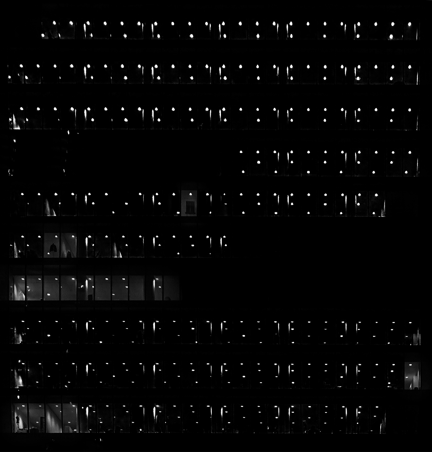Note di luce sul pentagramma della notte