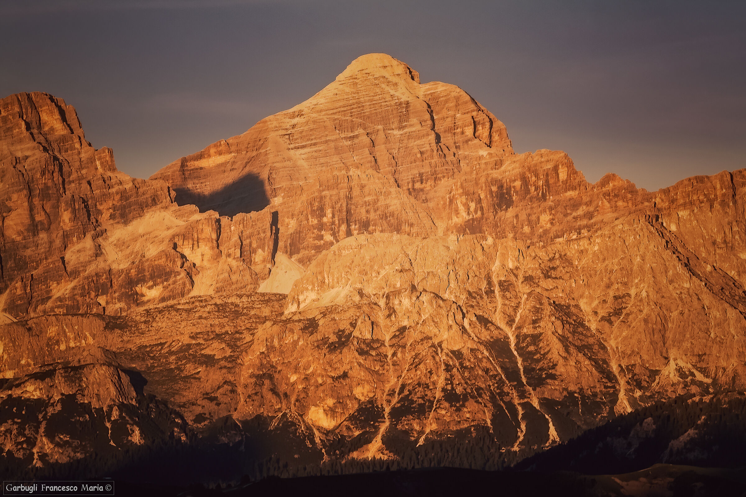 Conturines at sunset