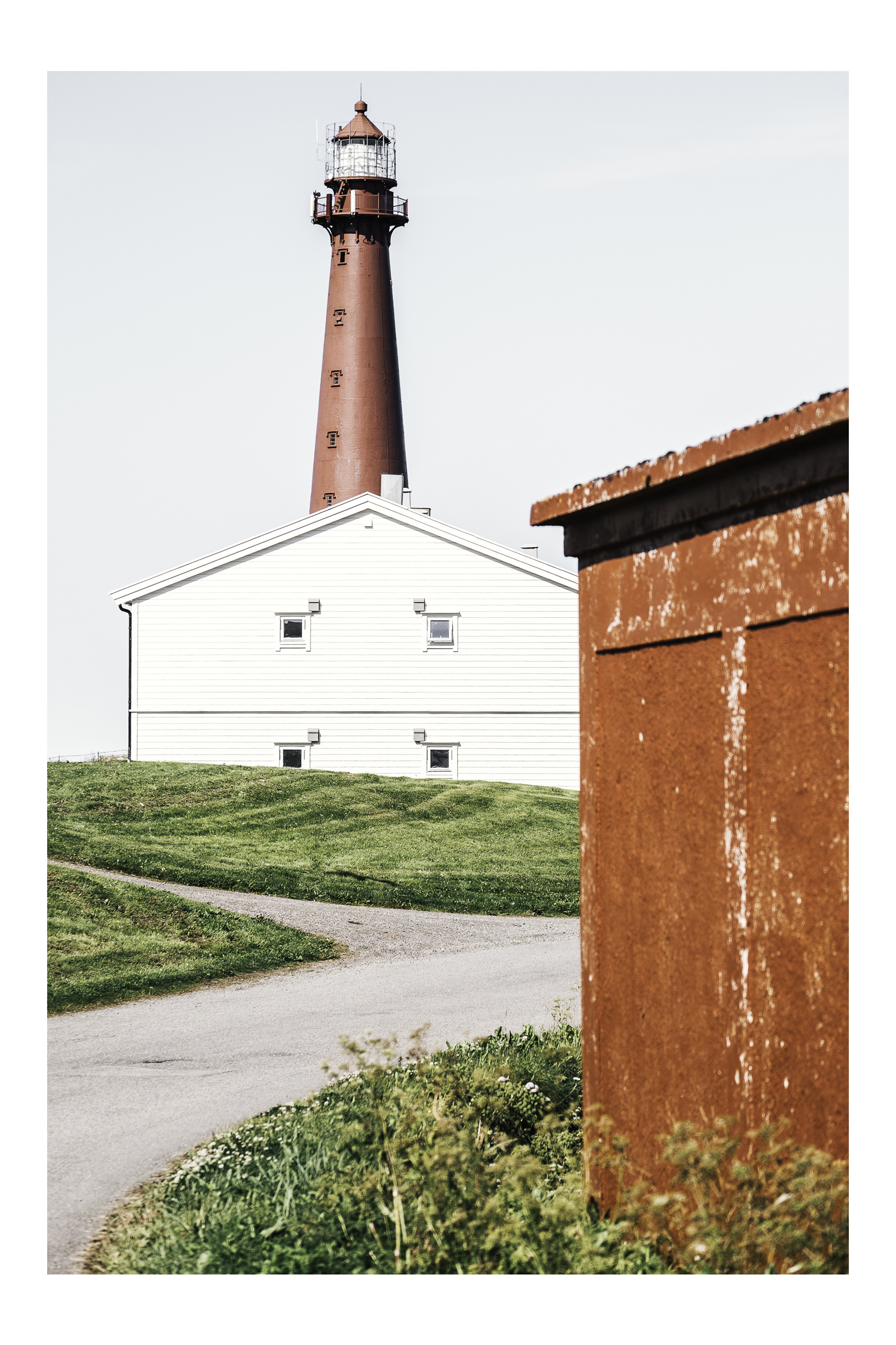 Faro di Andenes - Villaggio di Andøya. Norvegia.