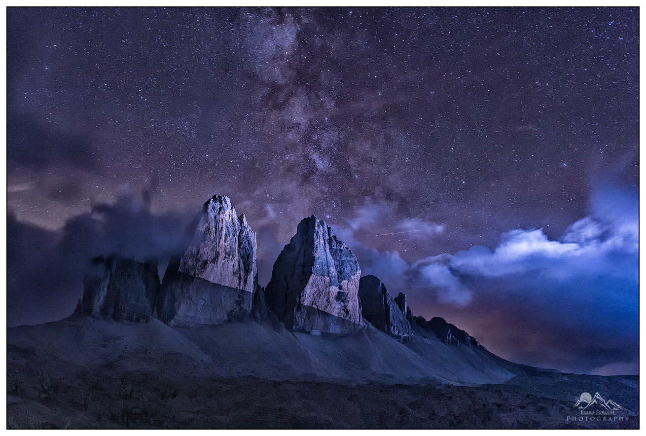 LightPainting Mountain