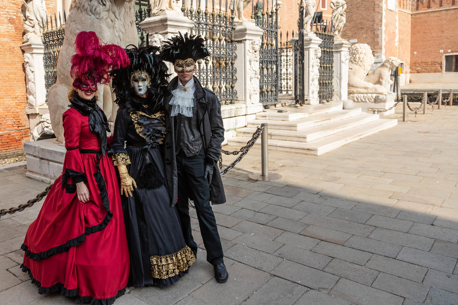 Venezia maschere di carnevale
