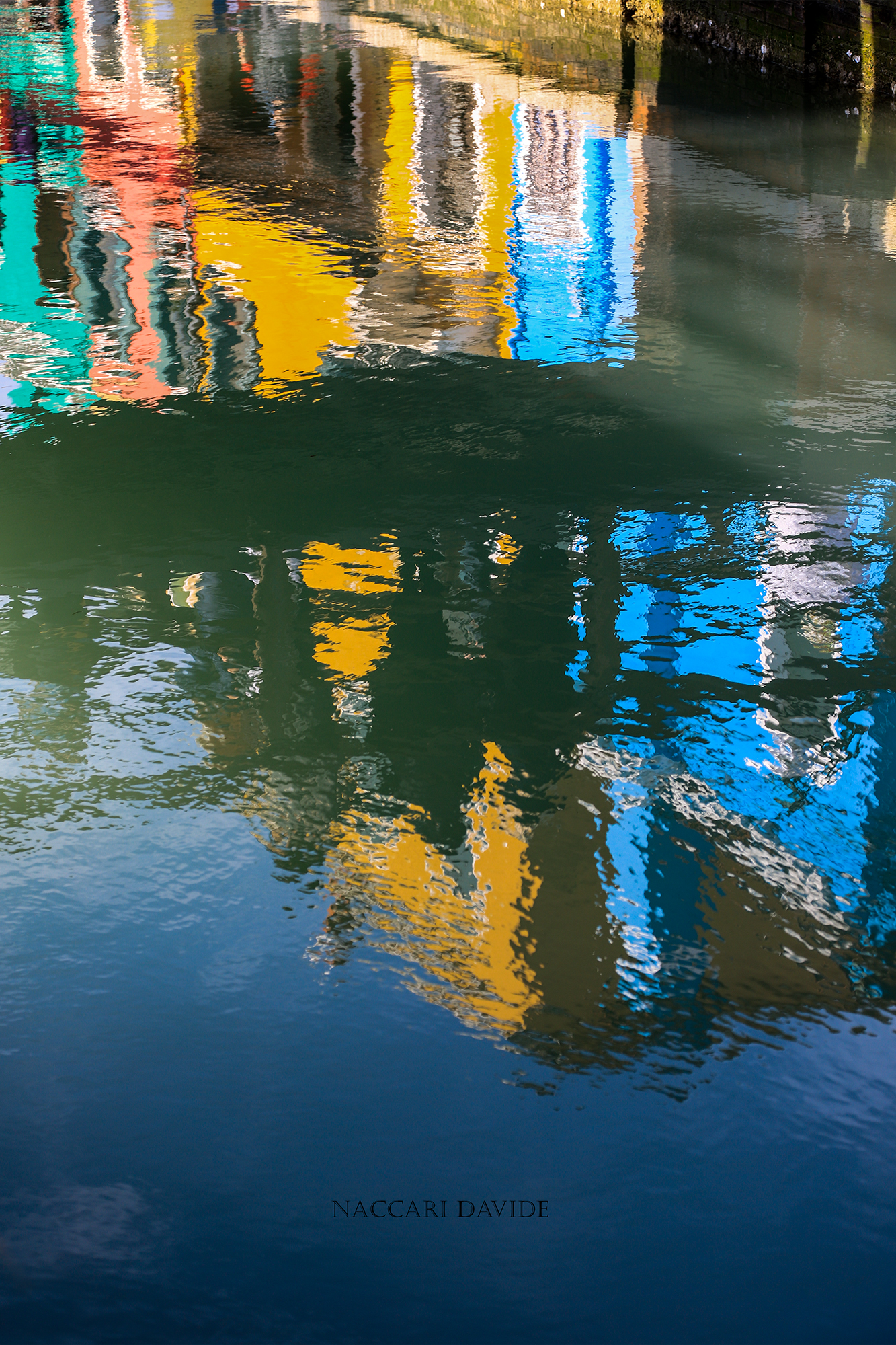 Early reflections of today in Burano