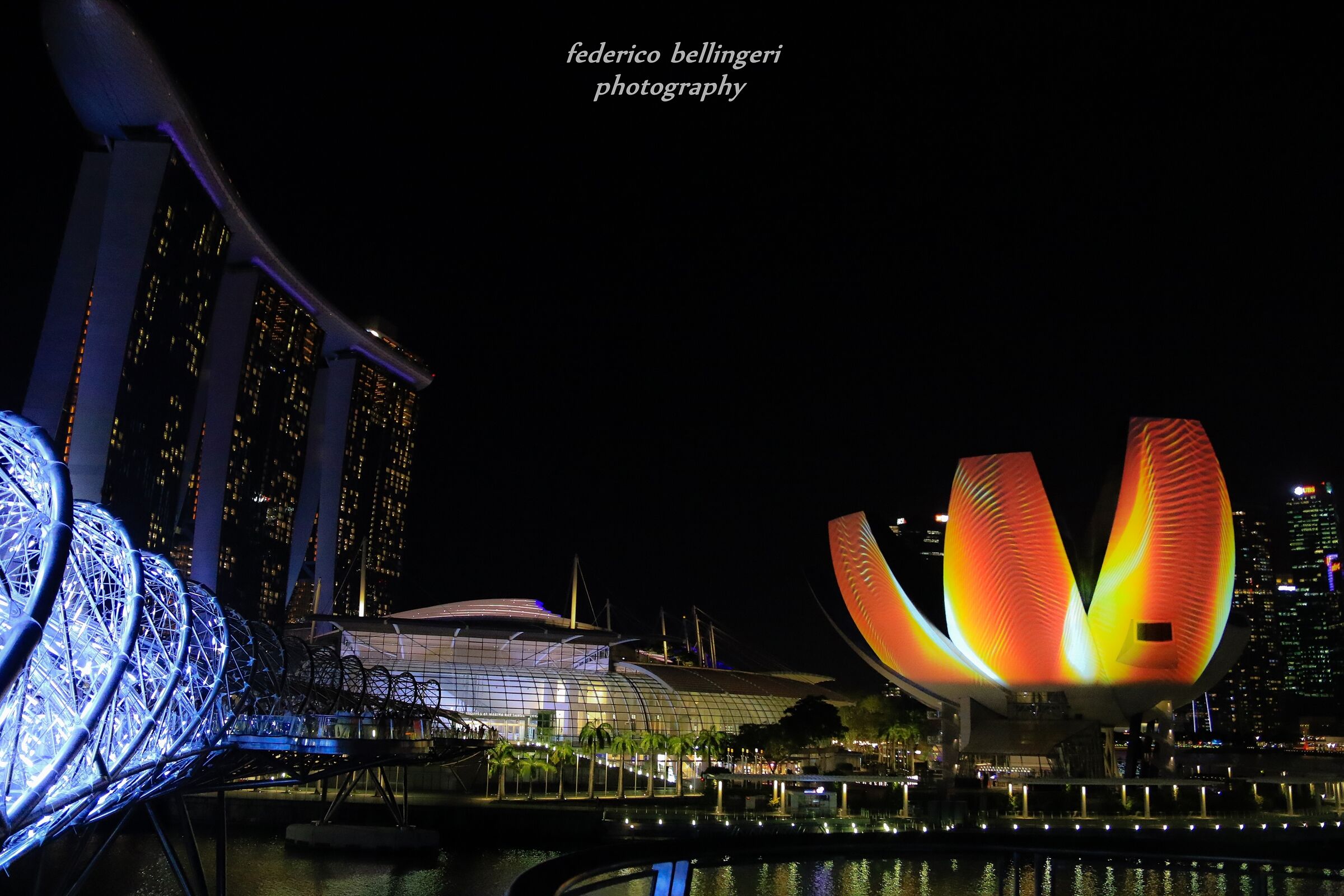 Singapore skyline zona Marina Bay