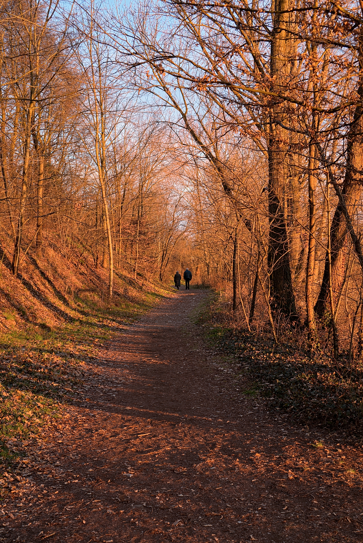 Passeggiata al tramonto