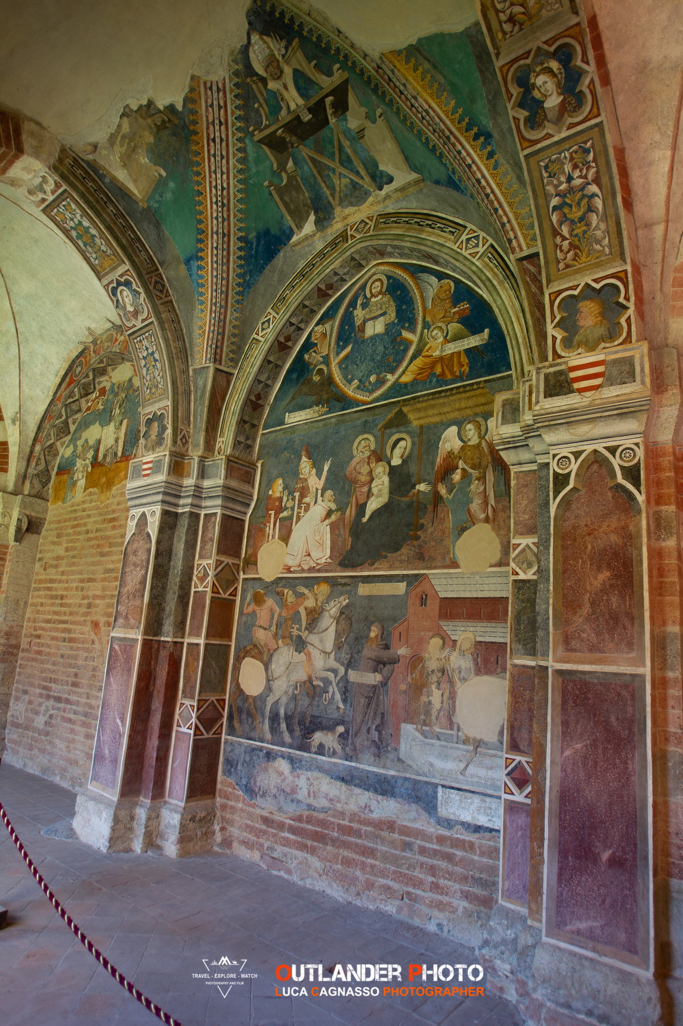 Vezzolano Abbey-Fresco