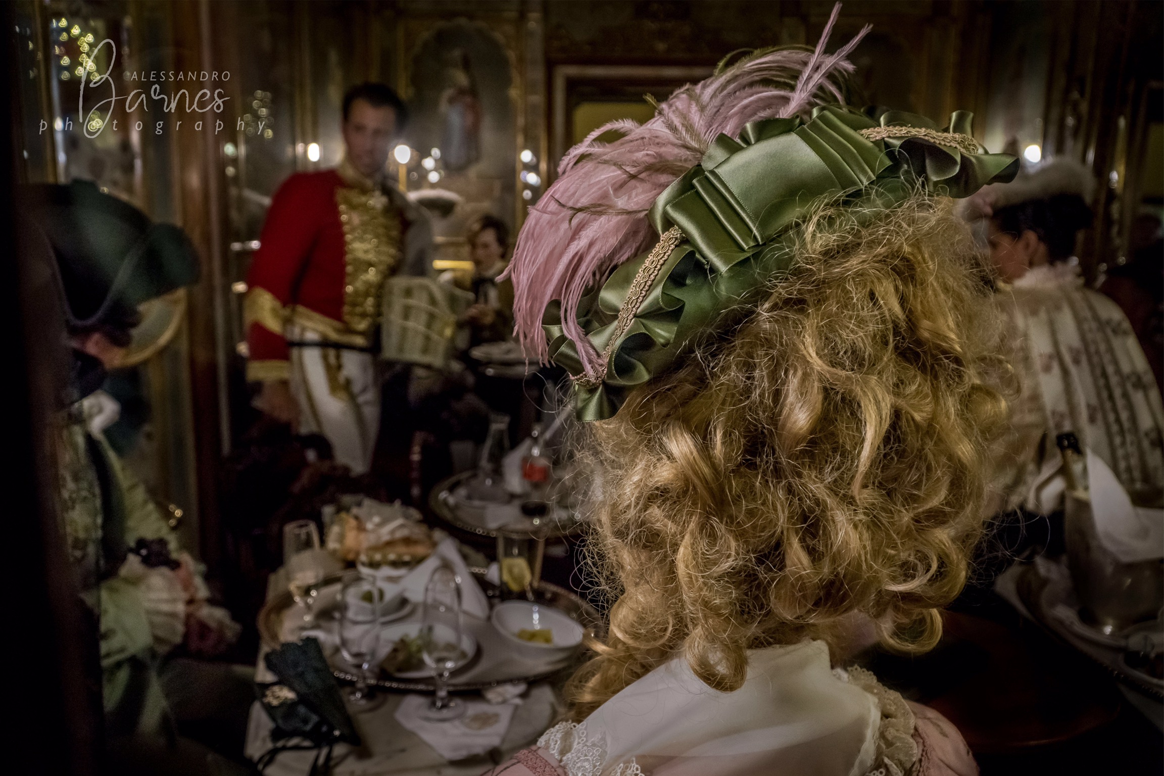 Nobiltà al caffè Florian -Venezia-