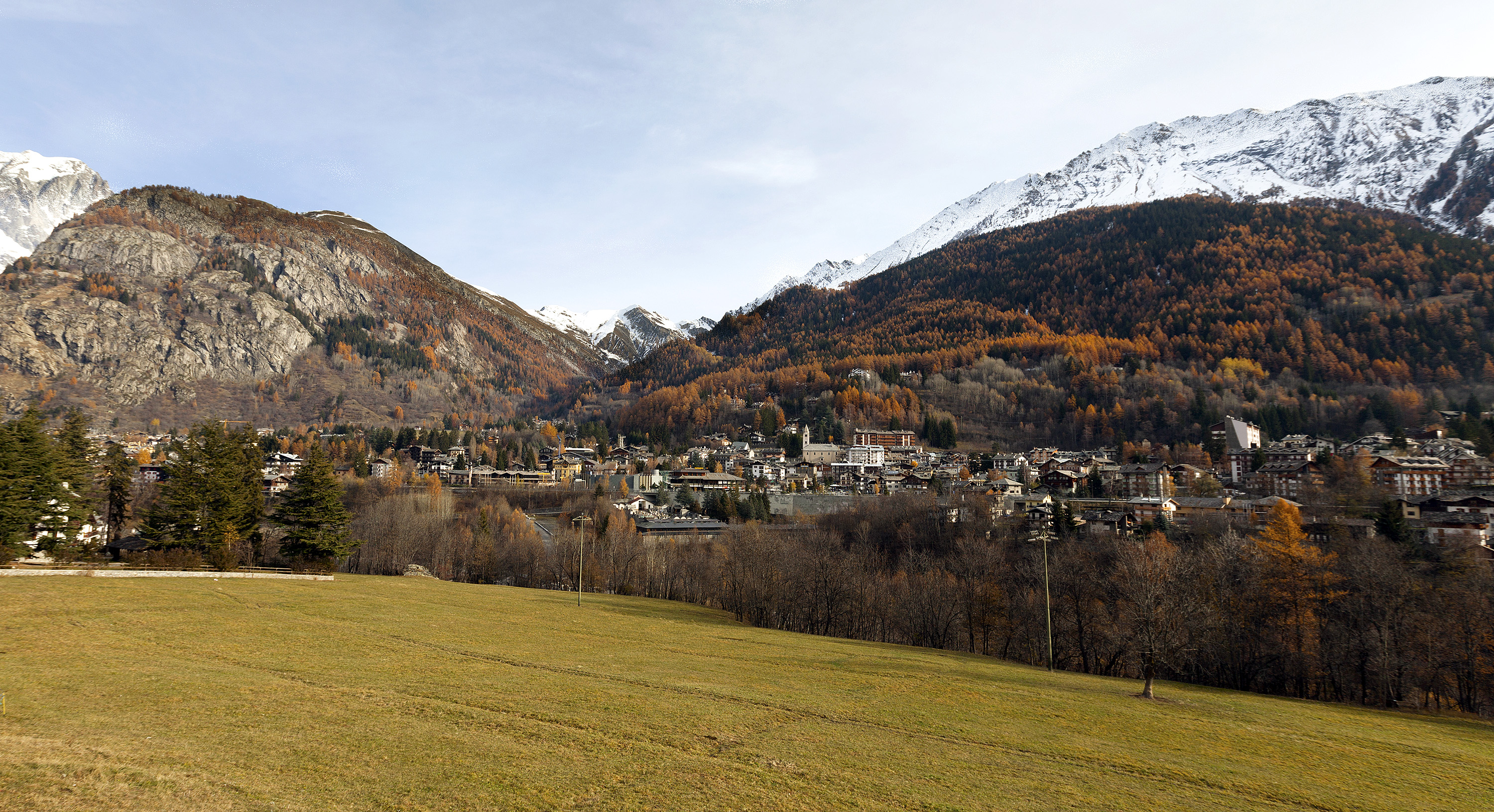 Courmayeur vista da Dolonne