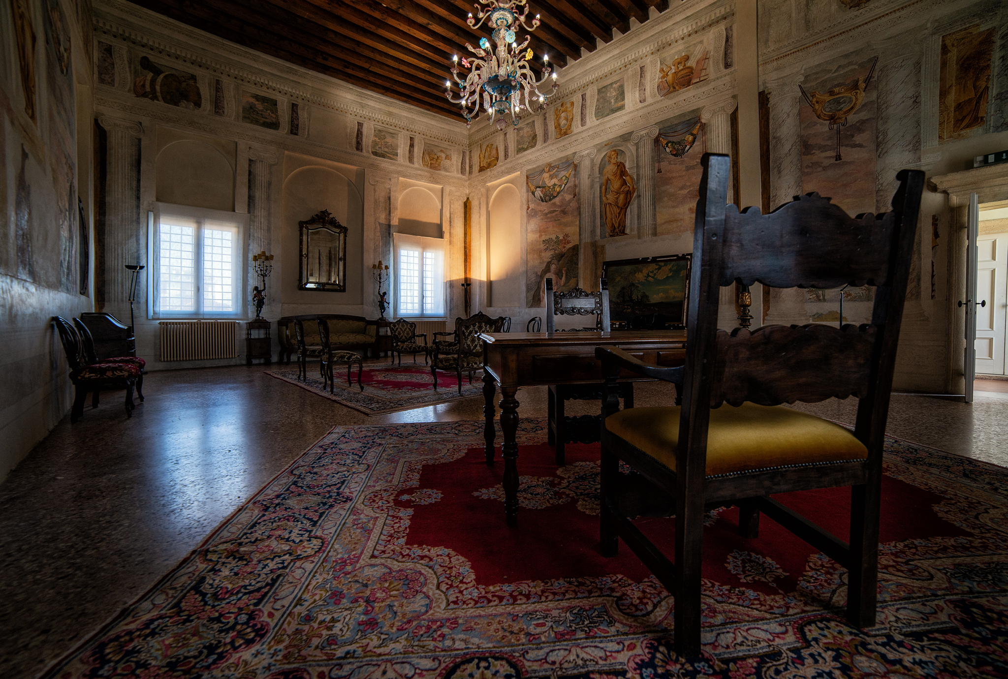 Salone del Castello di Arquà Polesine