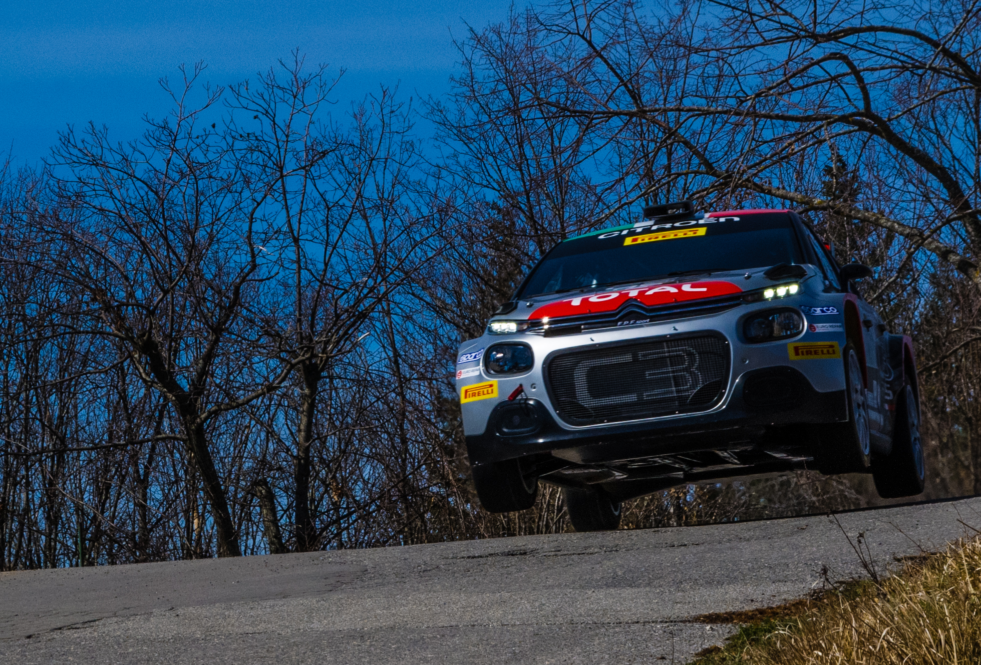 Test Rally del Ciocco 2019 Rossetti-Mori Citroen c3r5 2