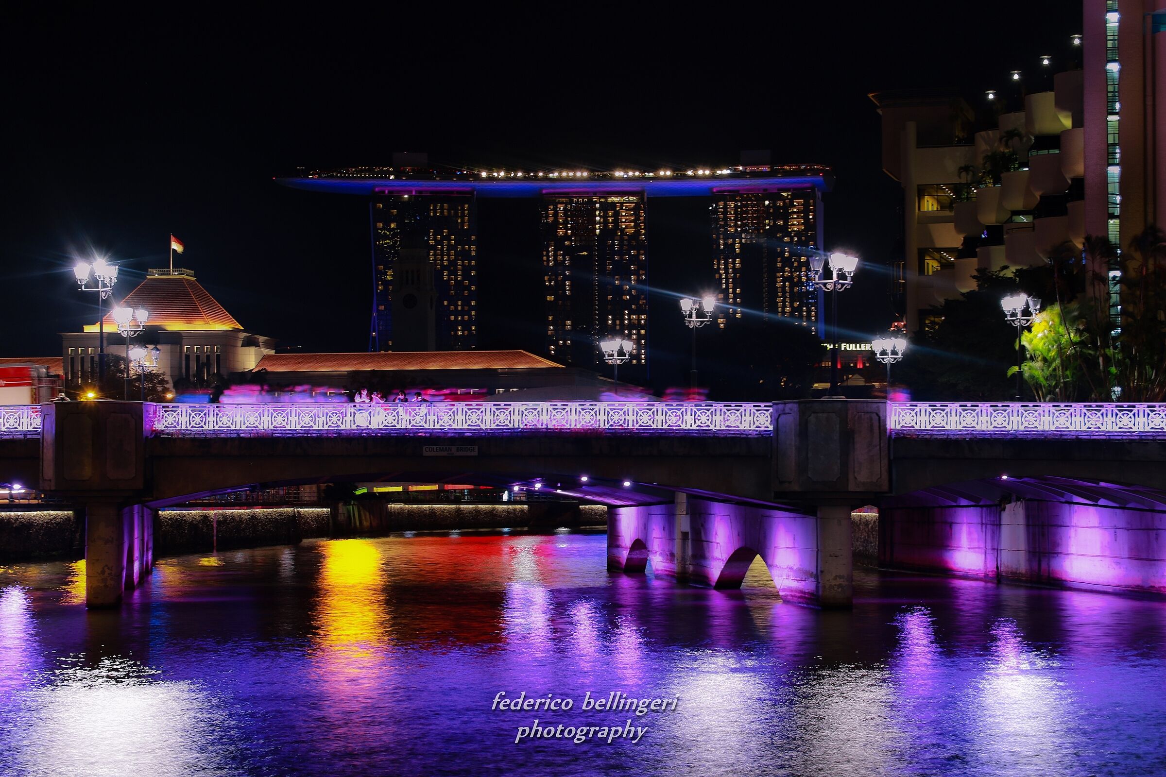 Clarke Quay-View of Marina Bay