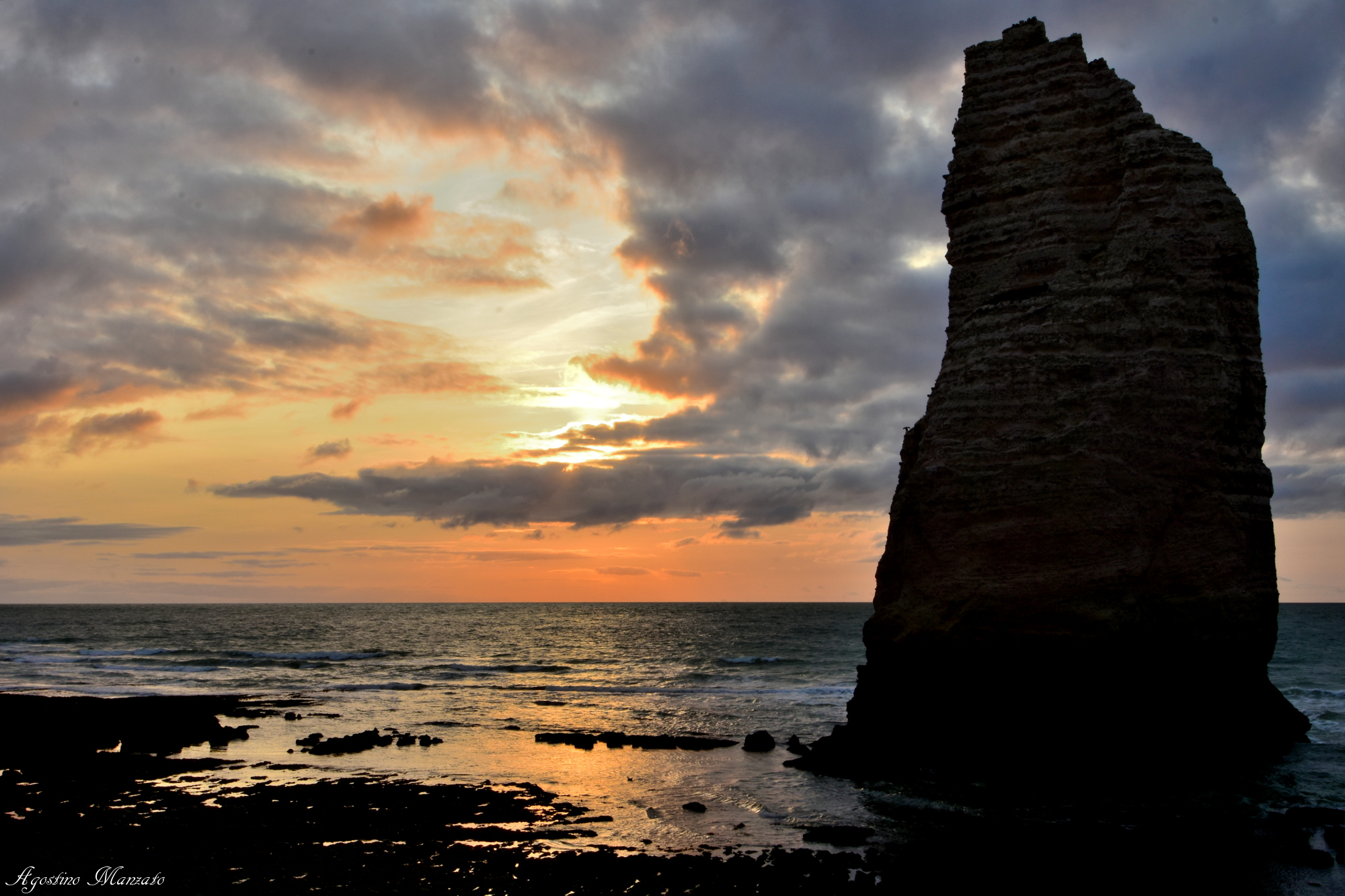 The Faraglione of Etretat