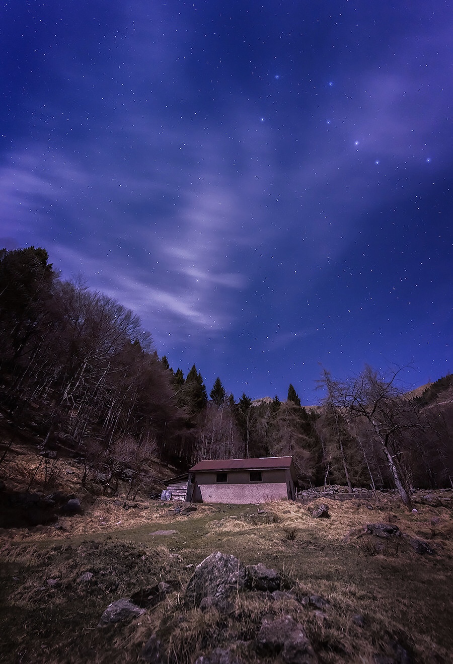 Costellazioni nei cieli biellesi