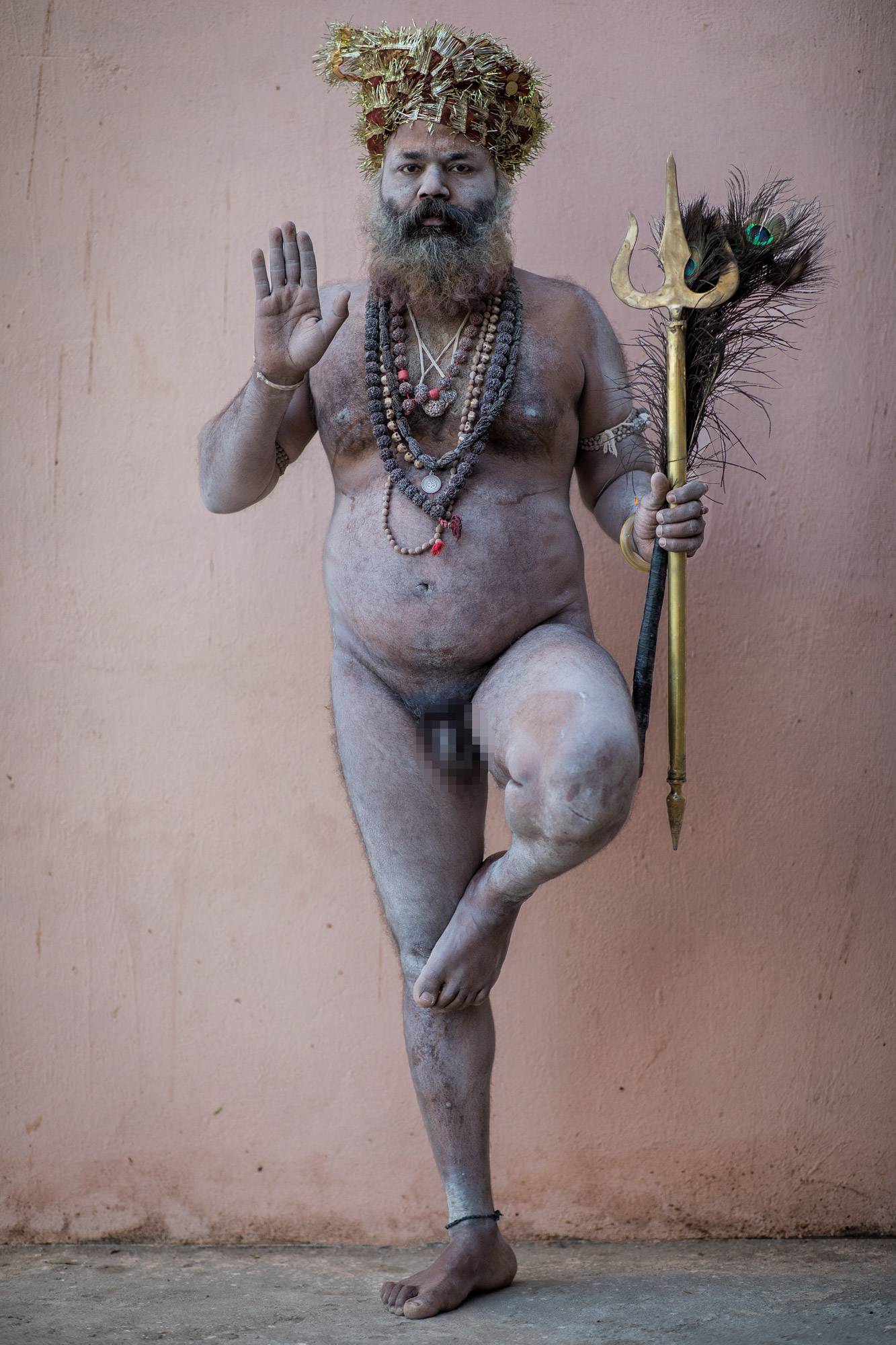 Portrait of Sadhu 2
