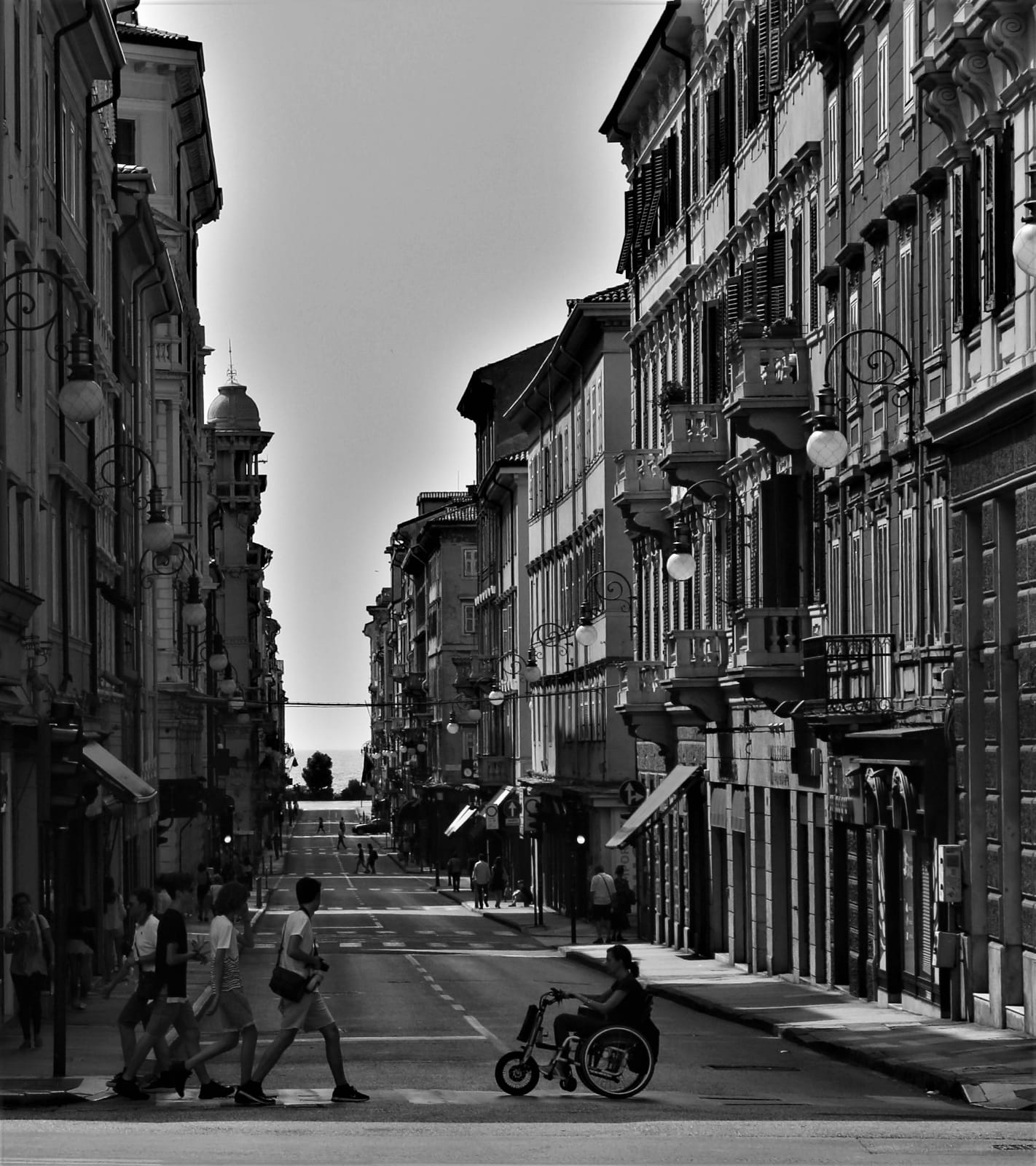 The arteries that lead to the Sea (Trieste)