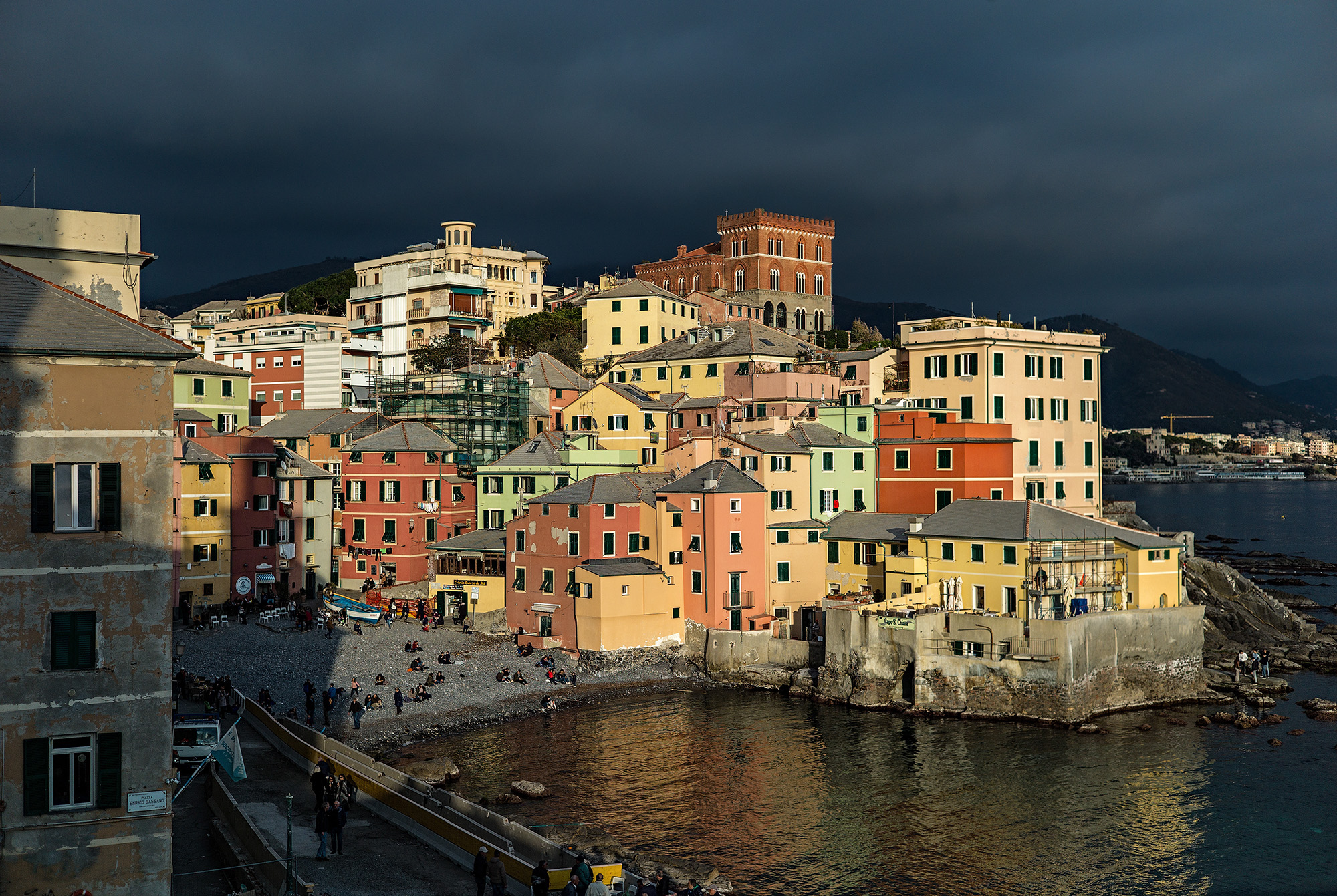 Boccadasse prima del temporale