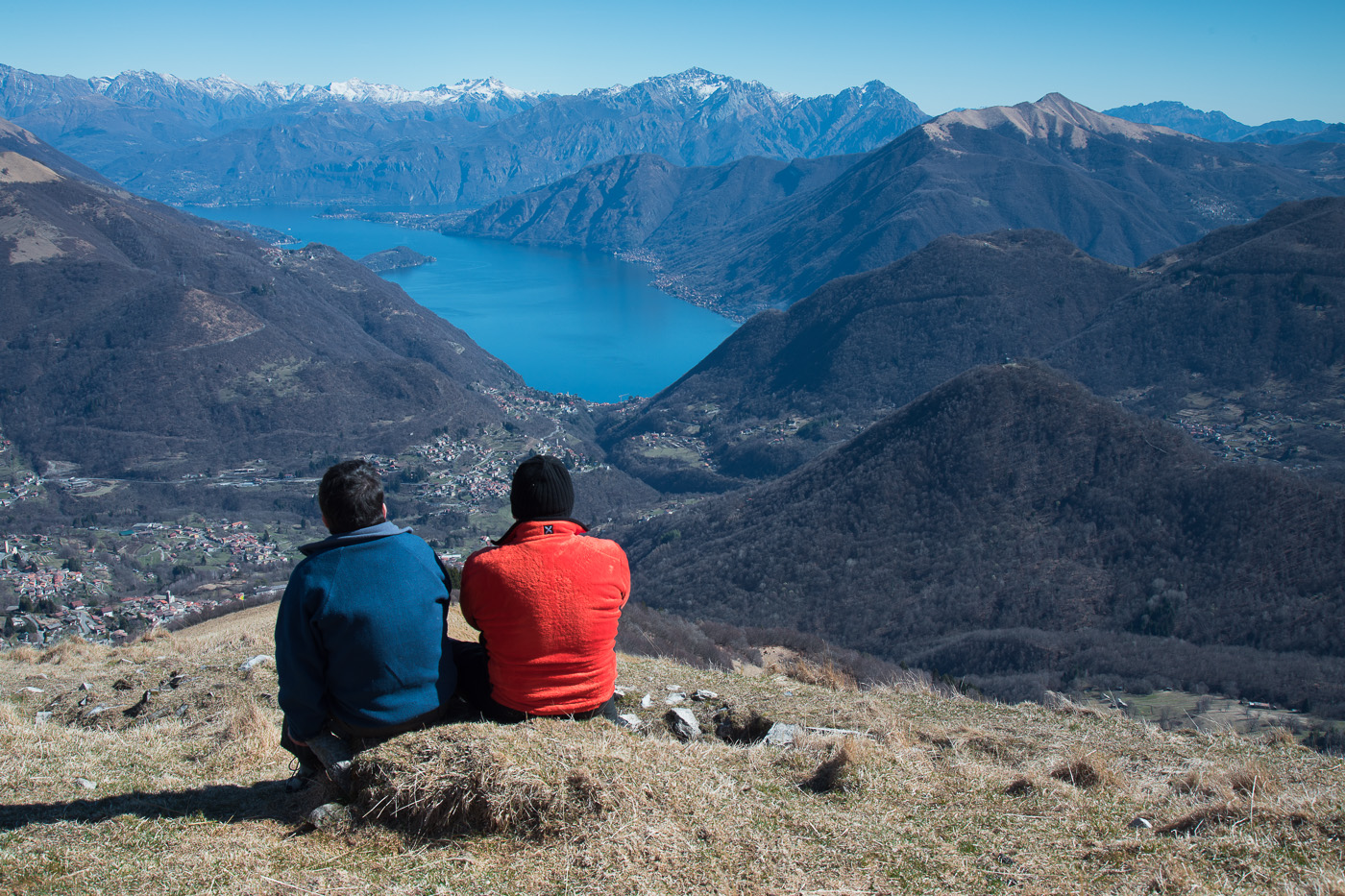 View from the Crocione