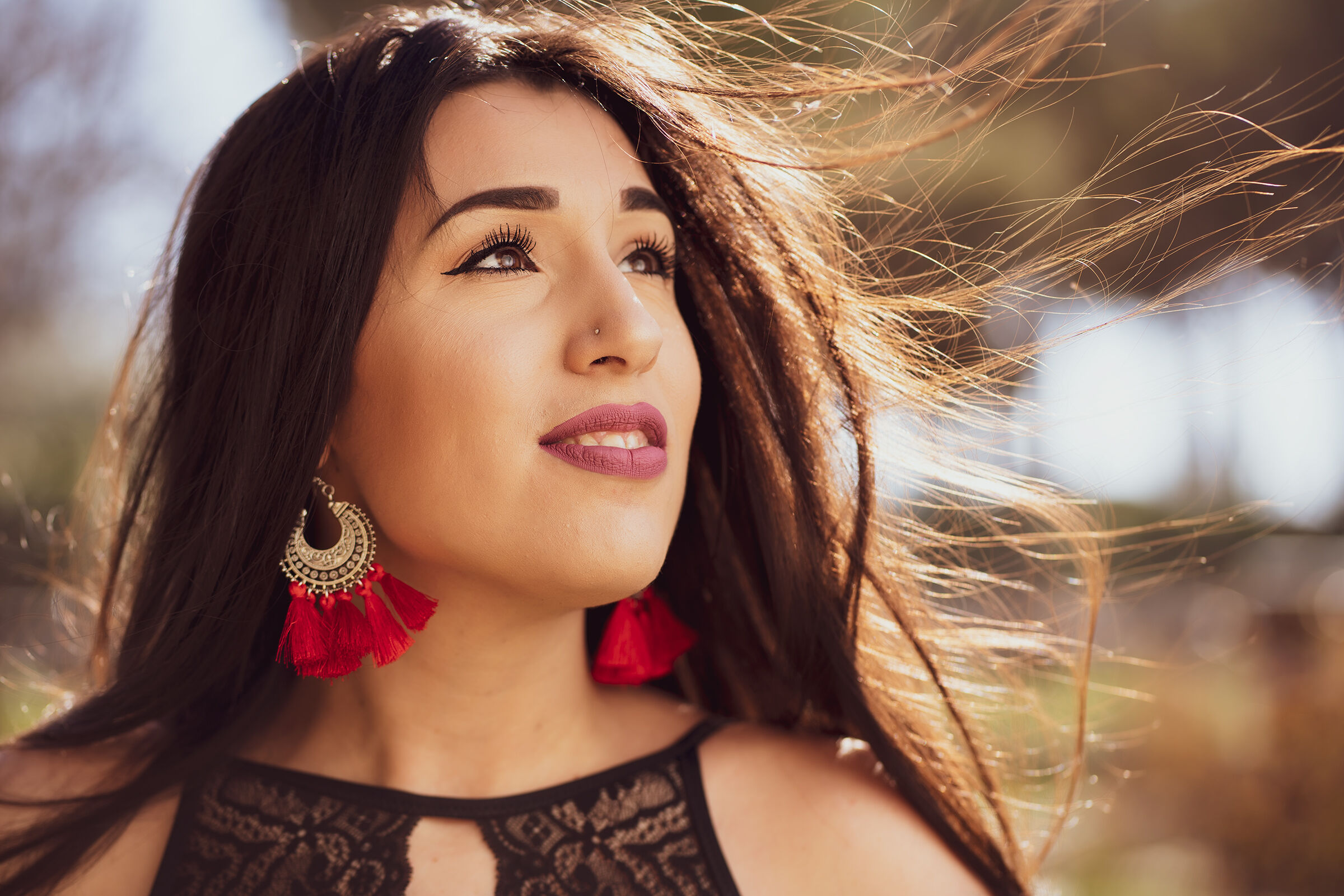 Lo sguardo al cielo ...