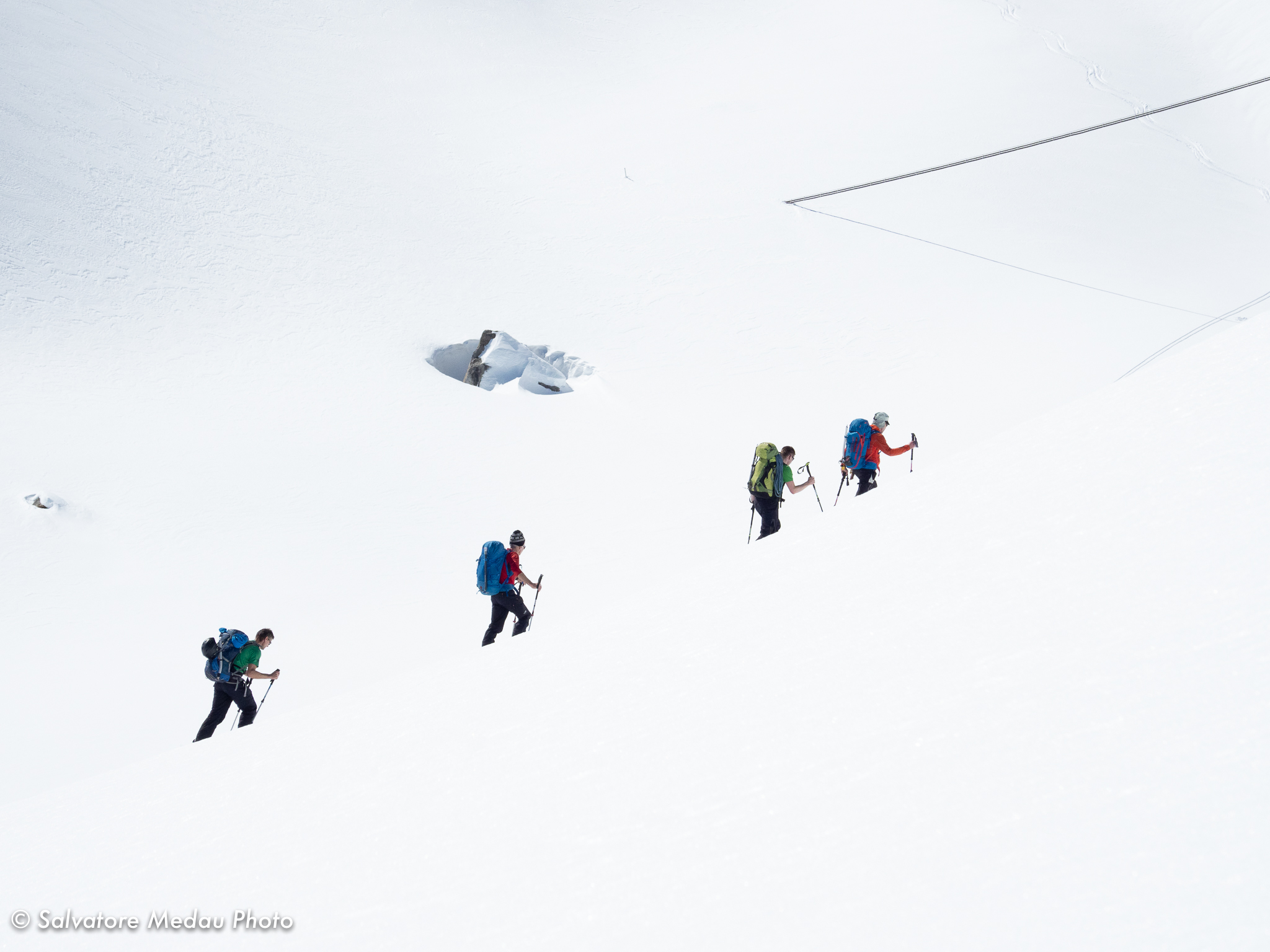 Verso la capanna RotondoHutte