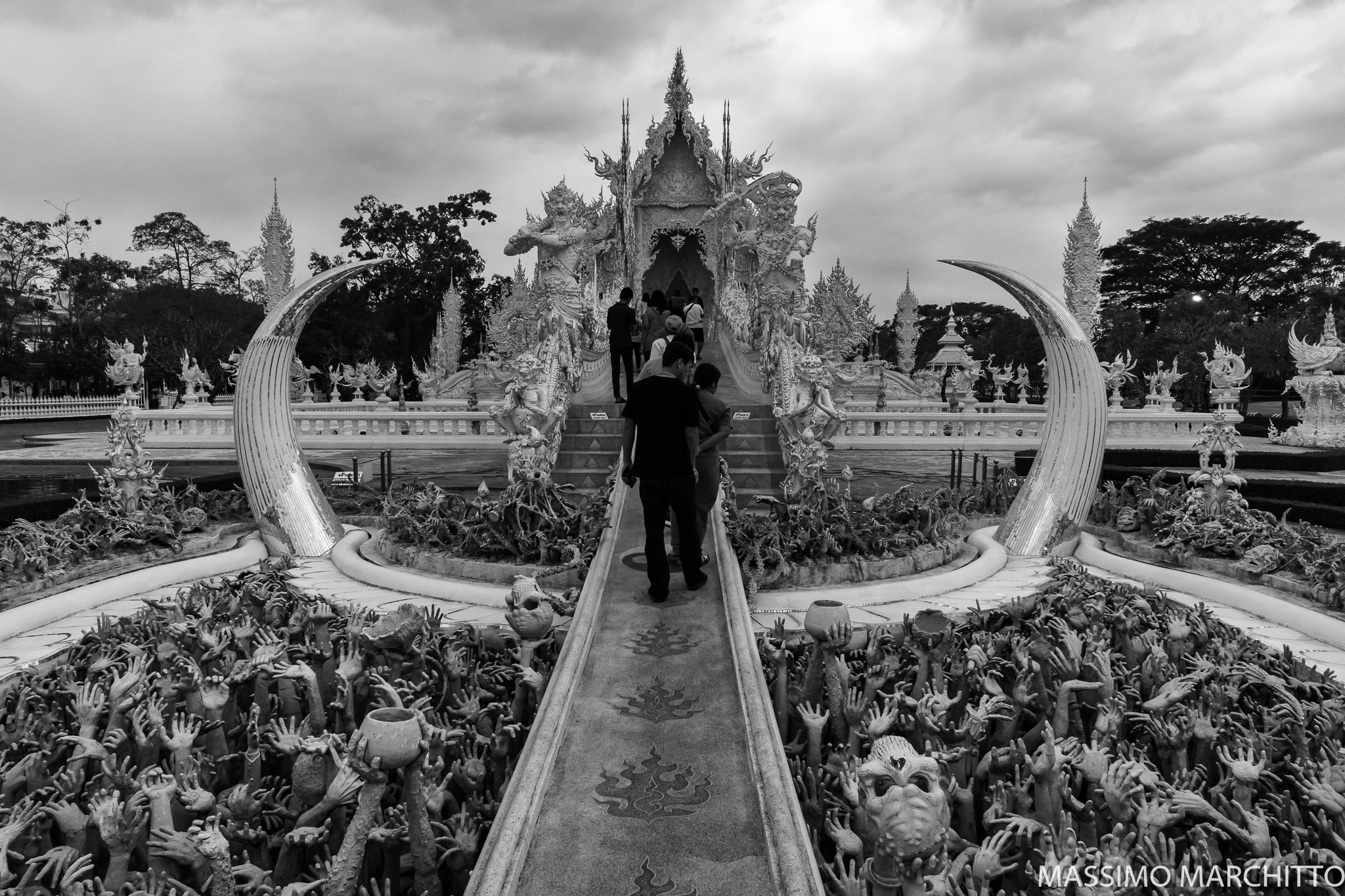 White Temple, Chiang Rai Province, Thailand