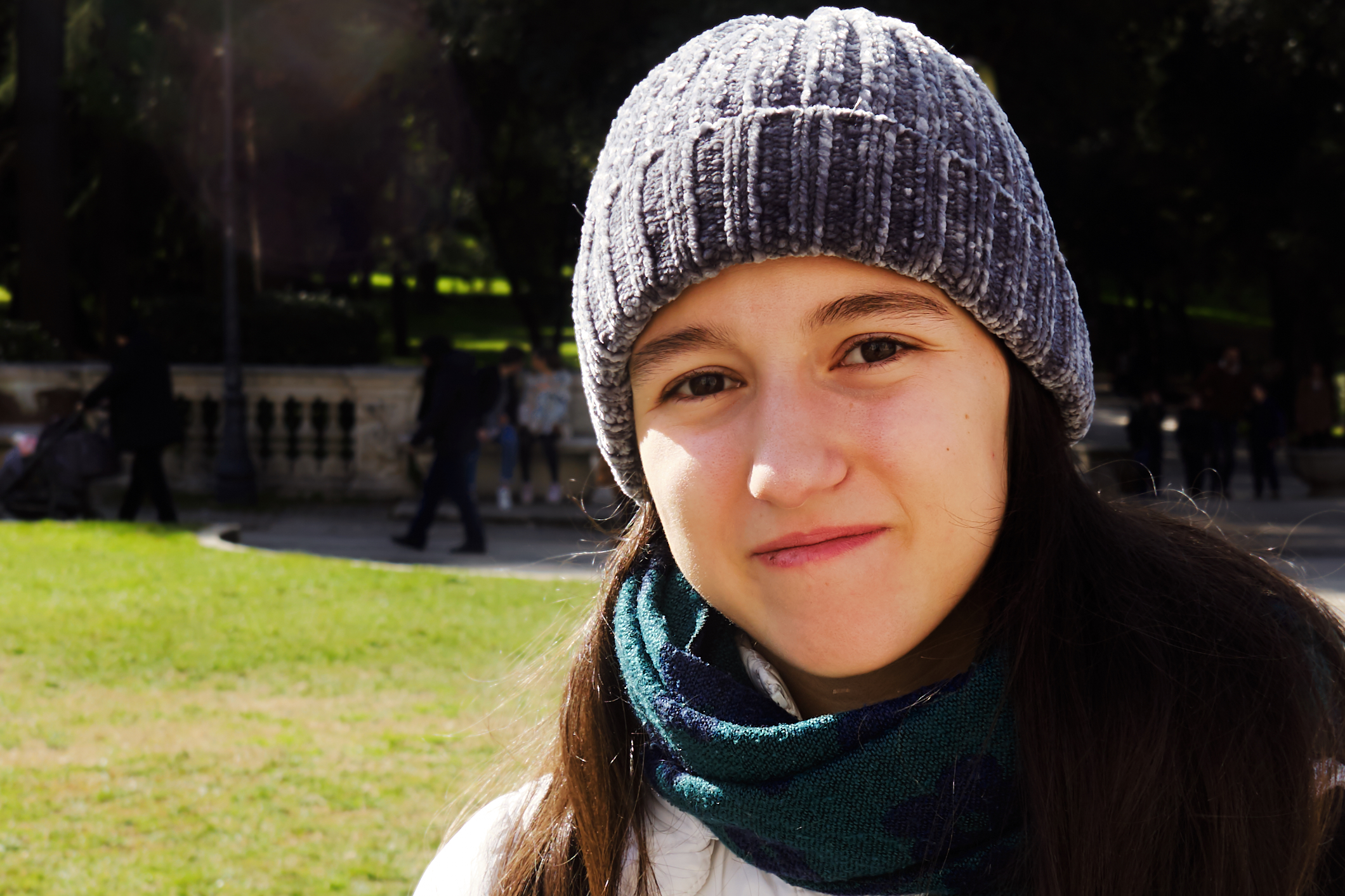 Chiara a Villa Borghese