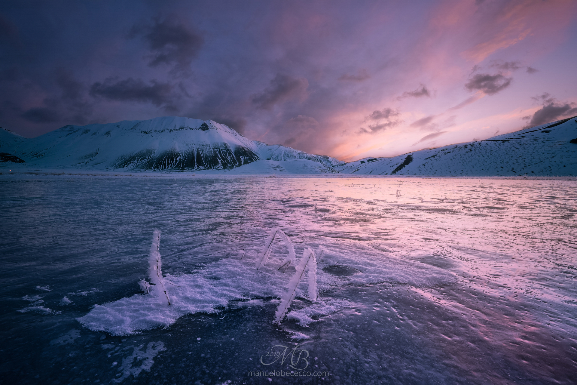 ICE sunrise