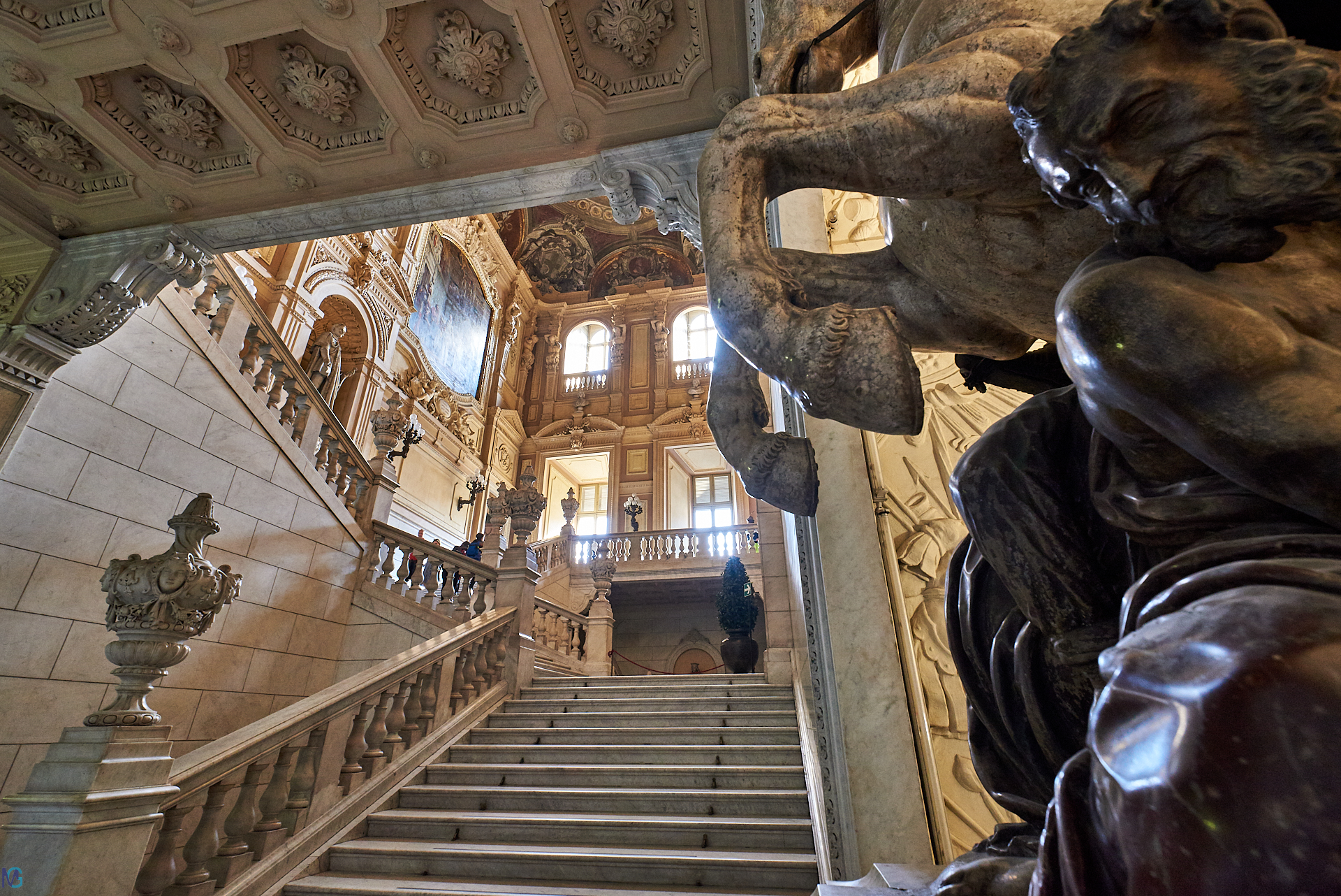 Torino - Ingresso Scalinata Palazzo Reale