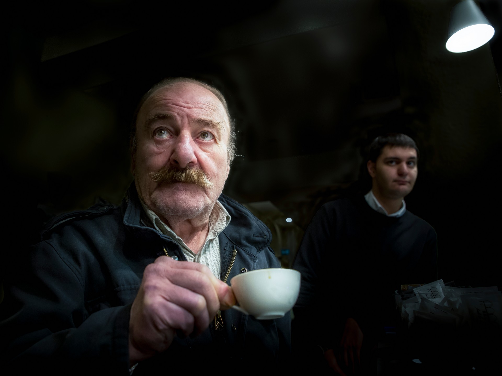 A coffee before sunrise