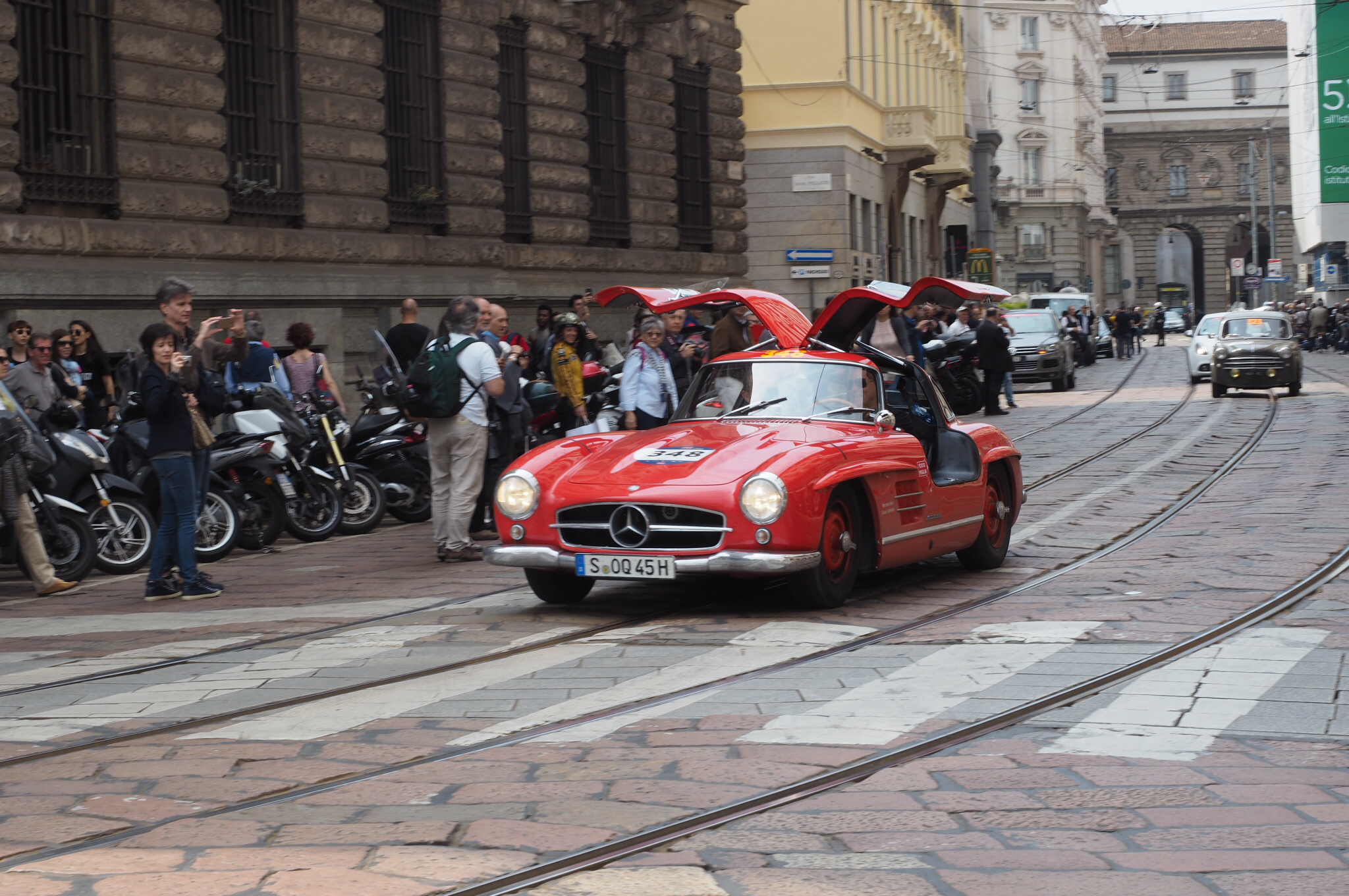Milano mille miglia Mercedes .