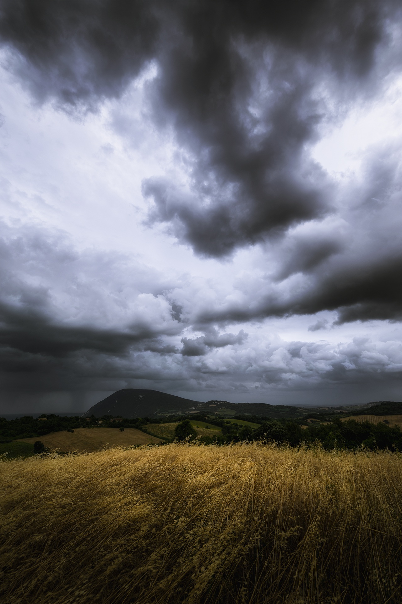 Contrast between Sky and Earth