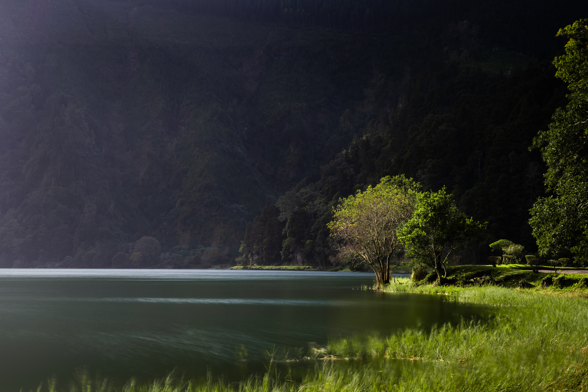 Green Lake, long exposure