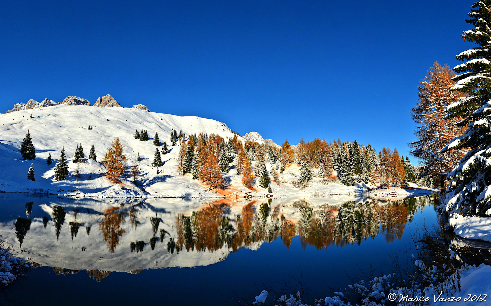 Lago  delle Pozze, Passo San Pellegrino