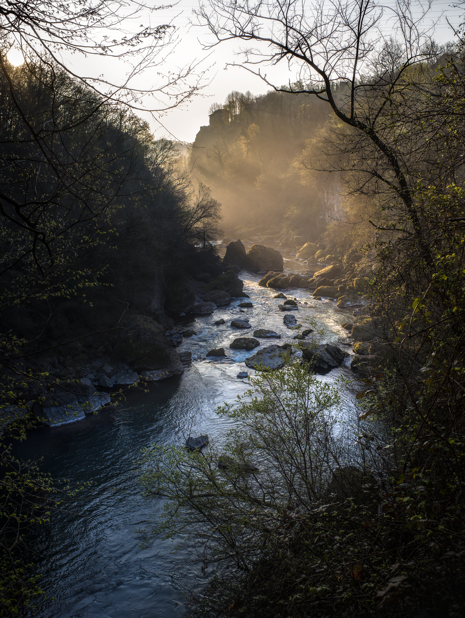 The Adda River of Leonardo
