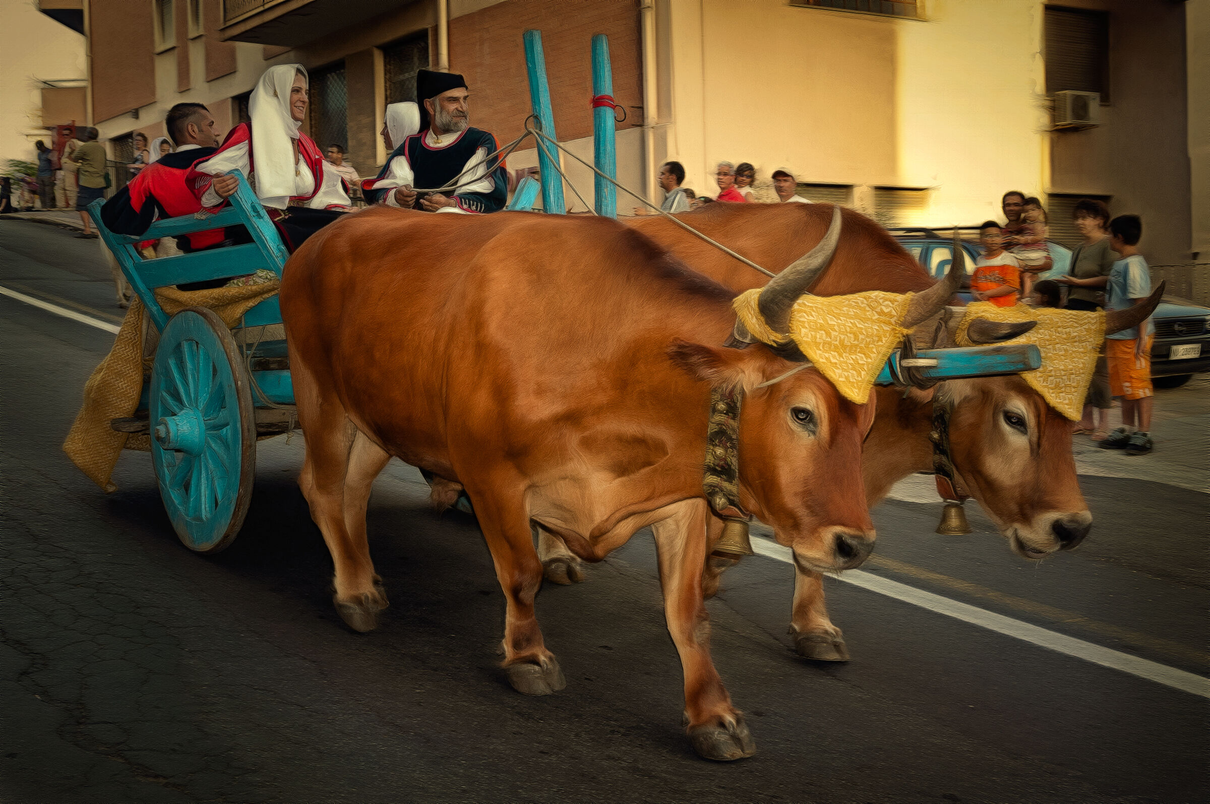 Esperimento - Foto A - Carro di buoi