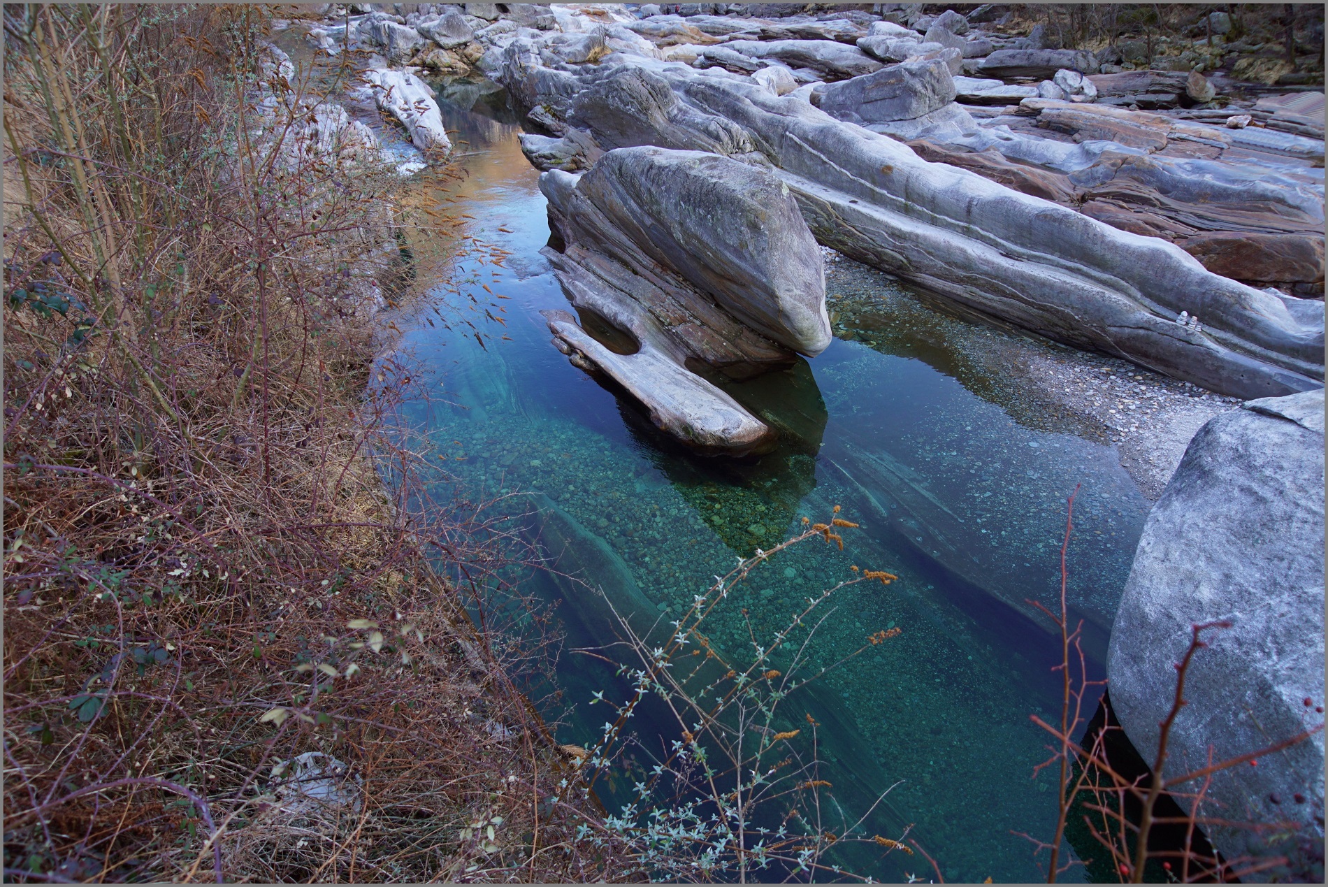 Verzasca : il " Delfino "