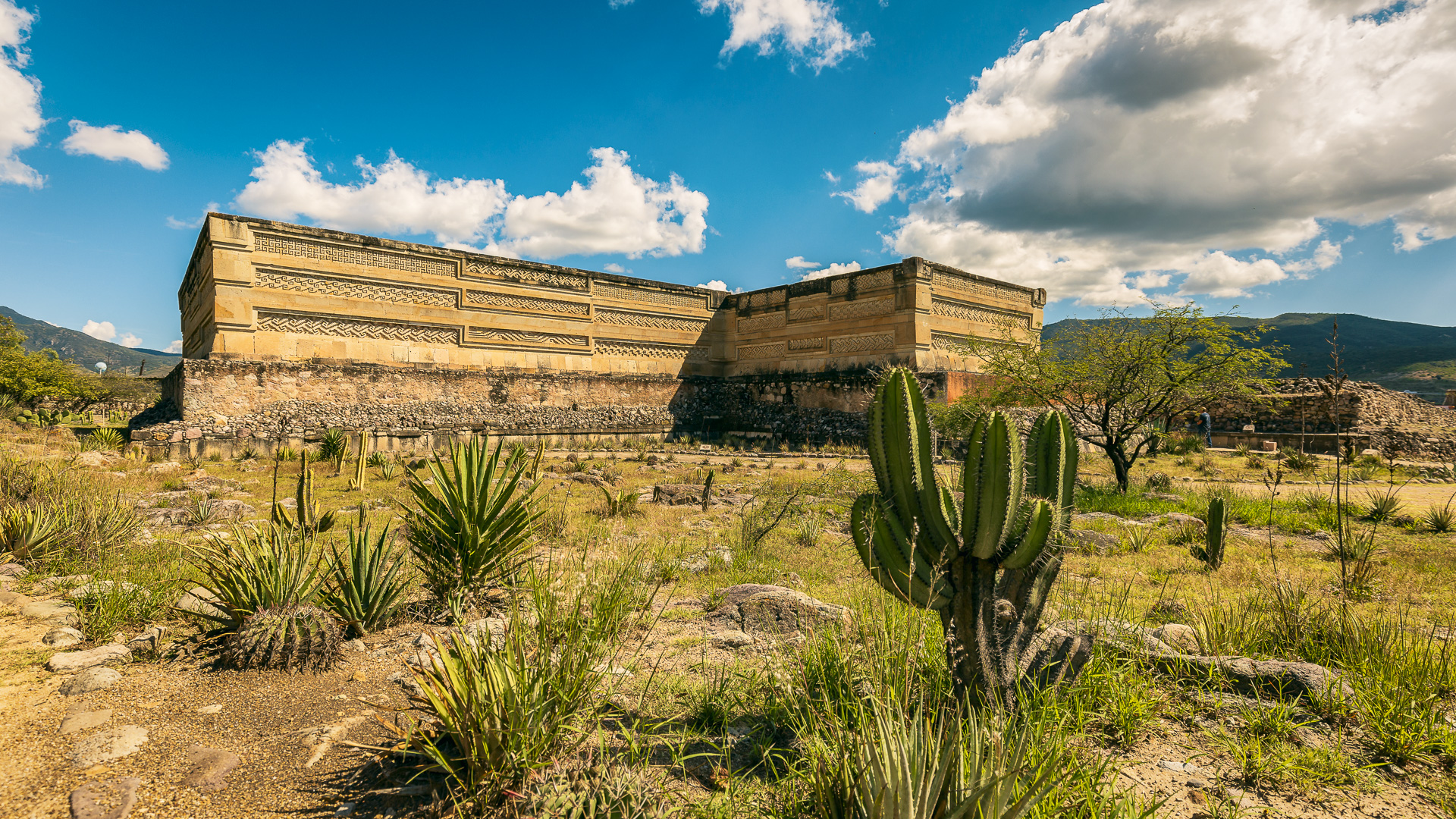 Mitla, the City of the dead