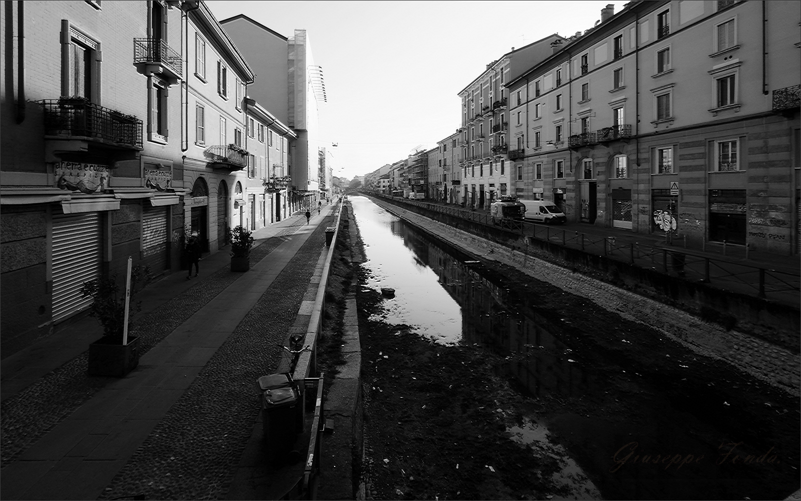 Little water in the Naviglio?