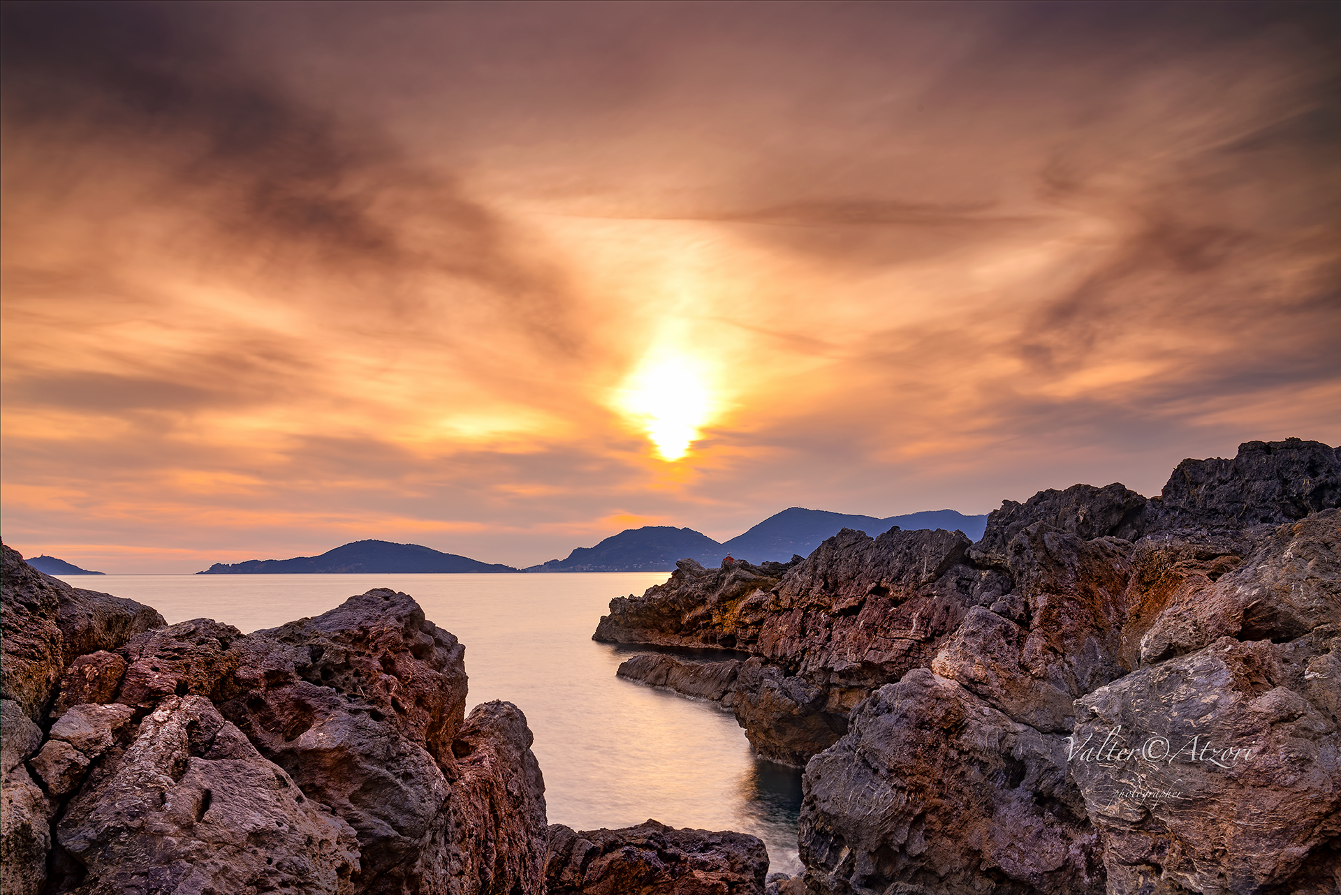 Sunset to Tellaro (sp)