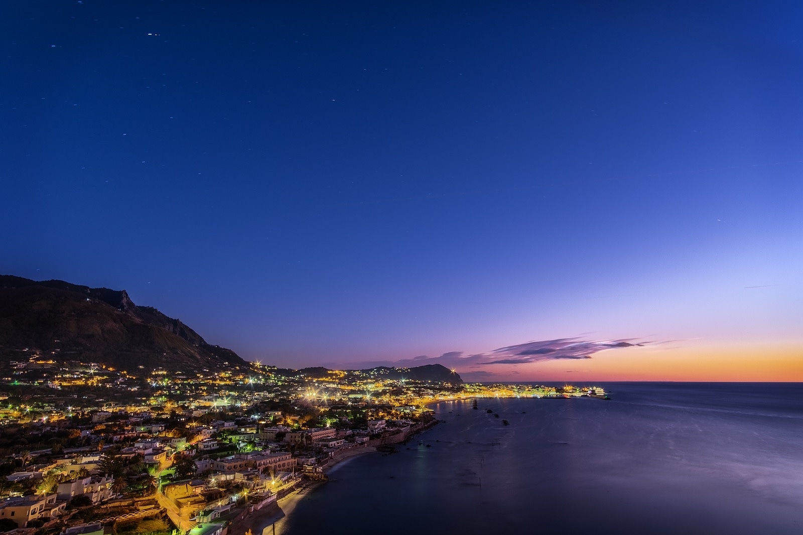 A multi-exposed blue hour