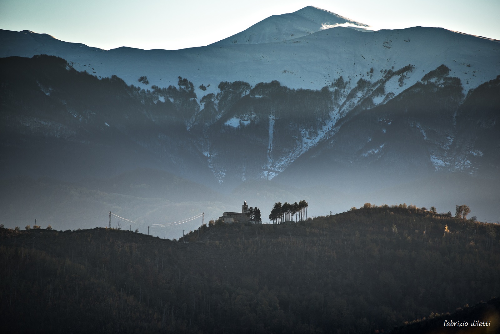 la chiesetta tra i monti