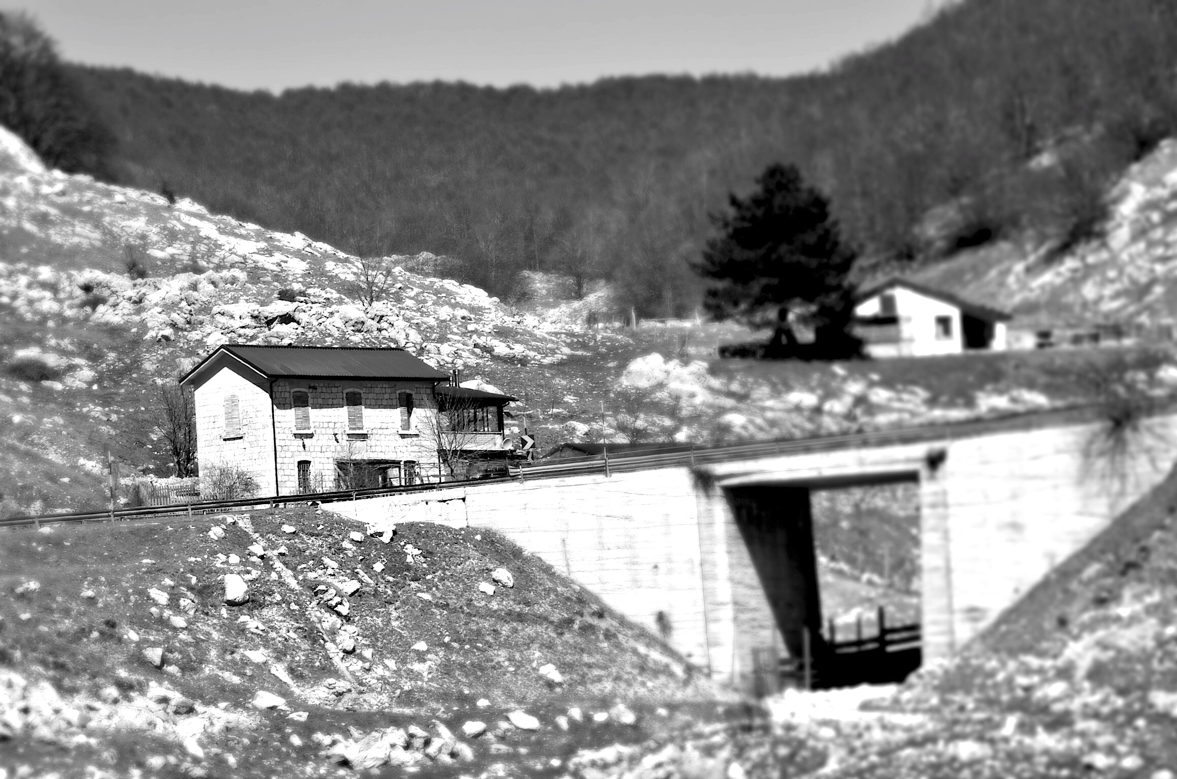 La casa in montagna...