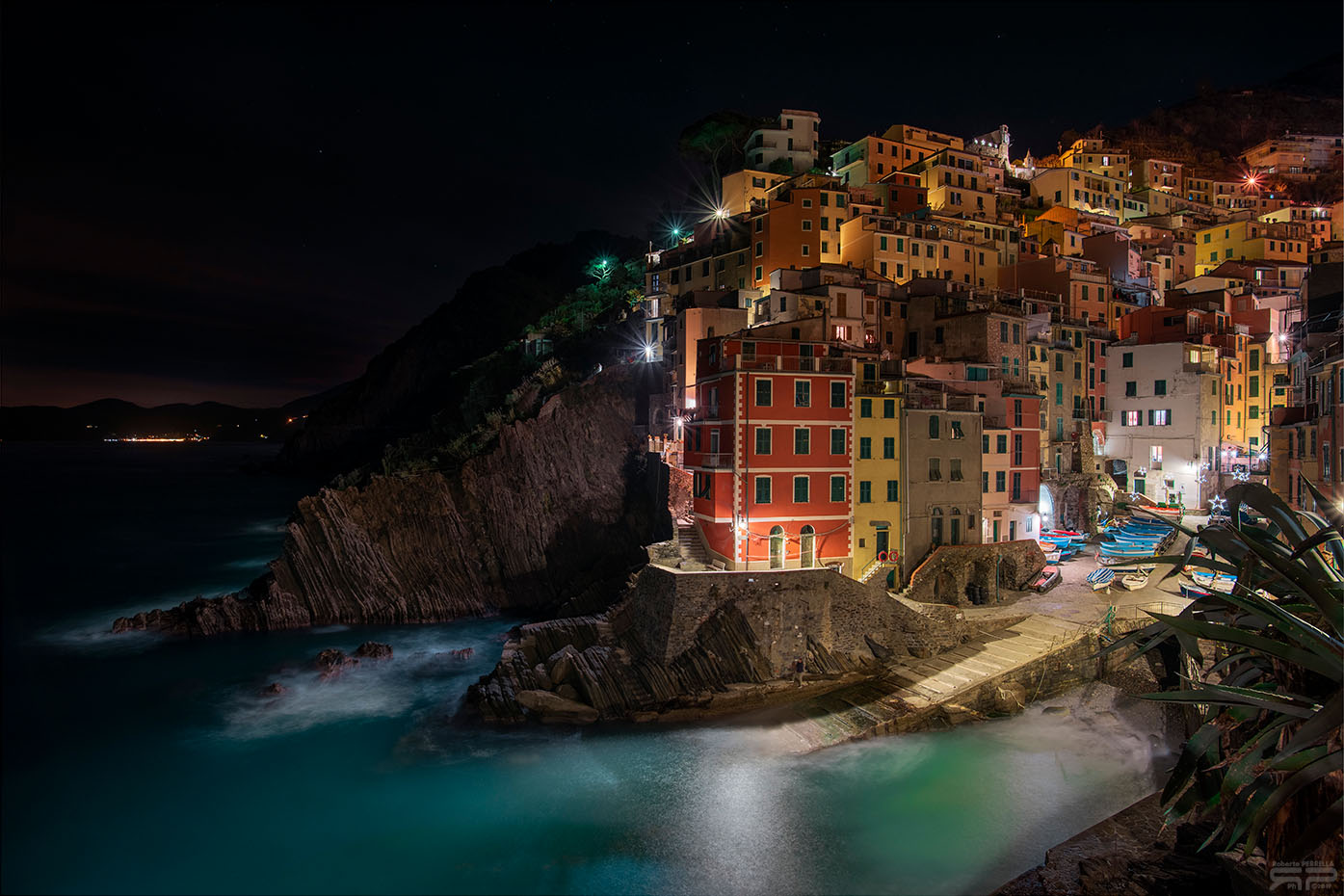 Night in Riomaggiore