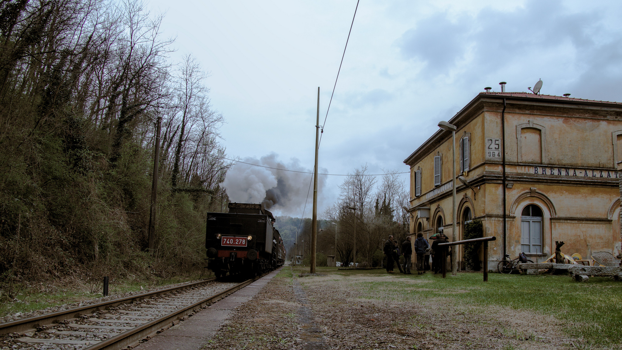 Historic Train-Brenna station