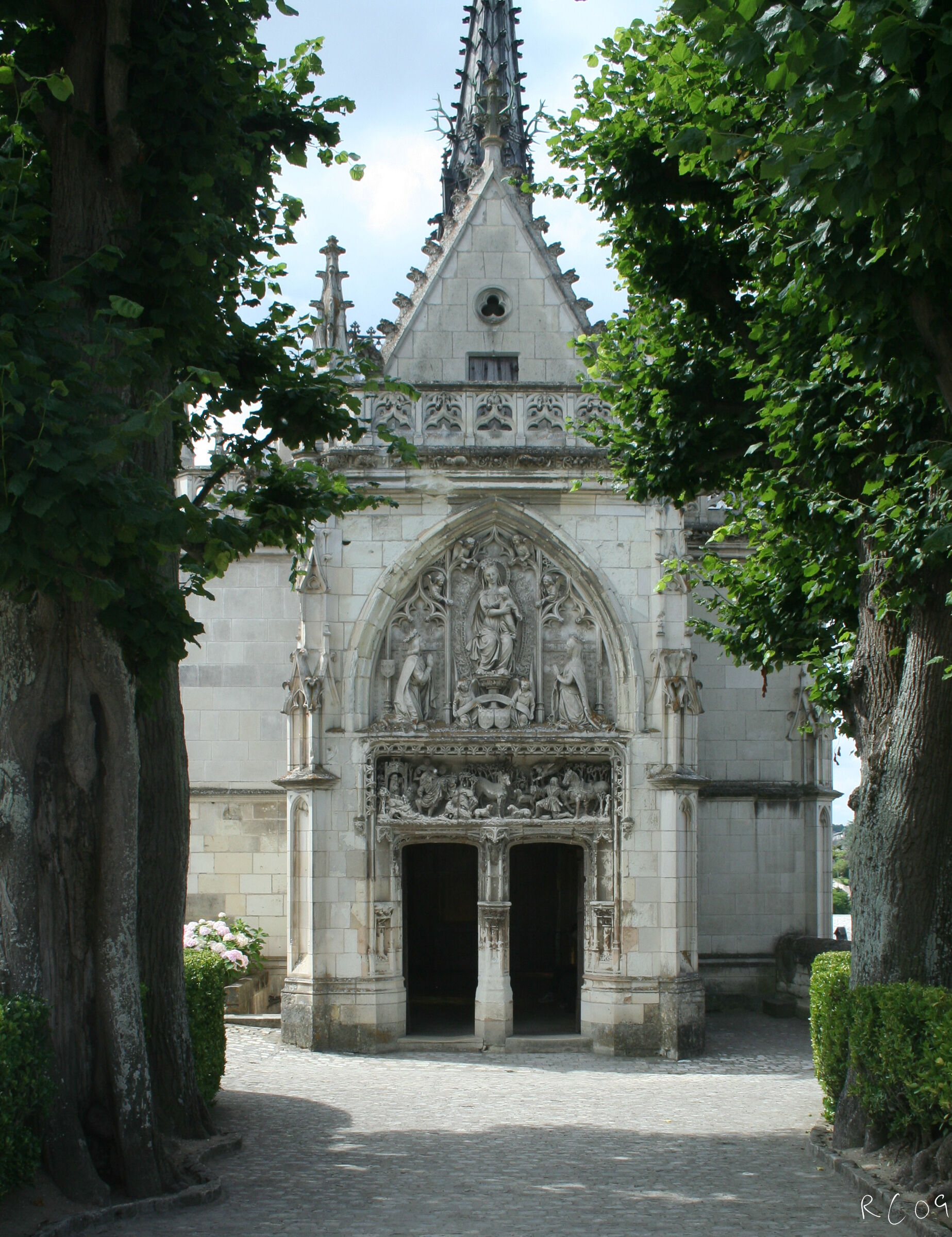 The Tomb of Leonardo in Amboise (Fr)